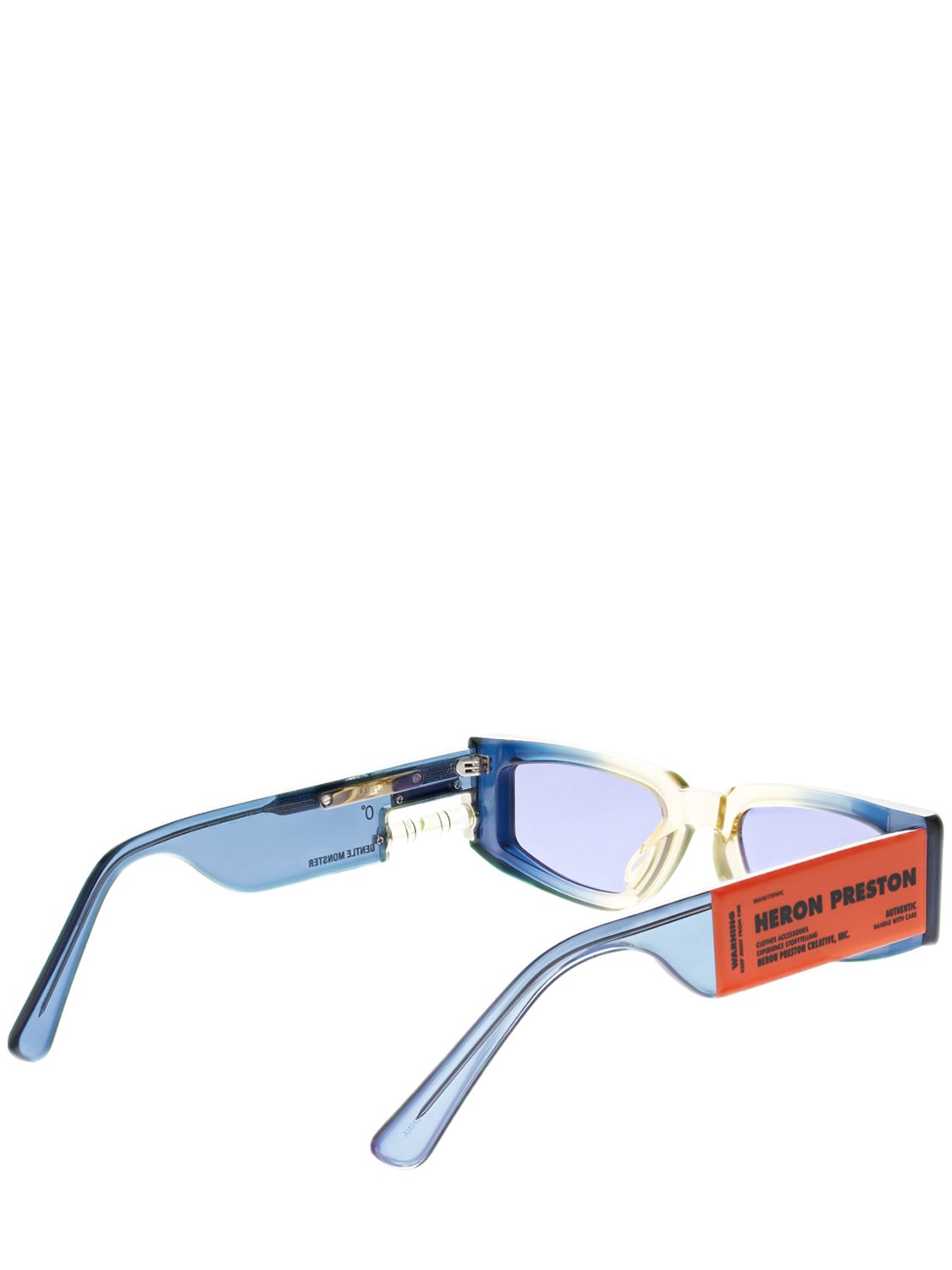 Heron Preston Gentle Monster Level 0ny1 Sunglasses In 紫色,橙色 ModeSens