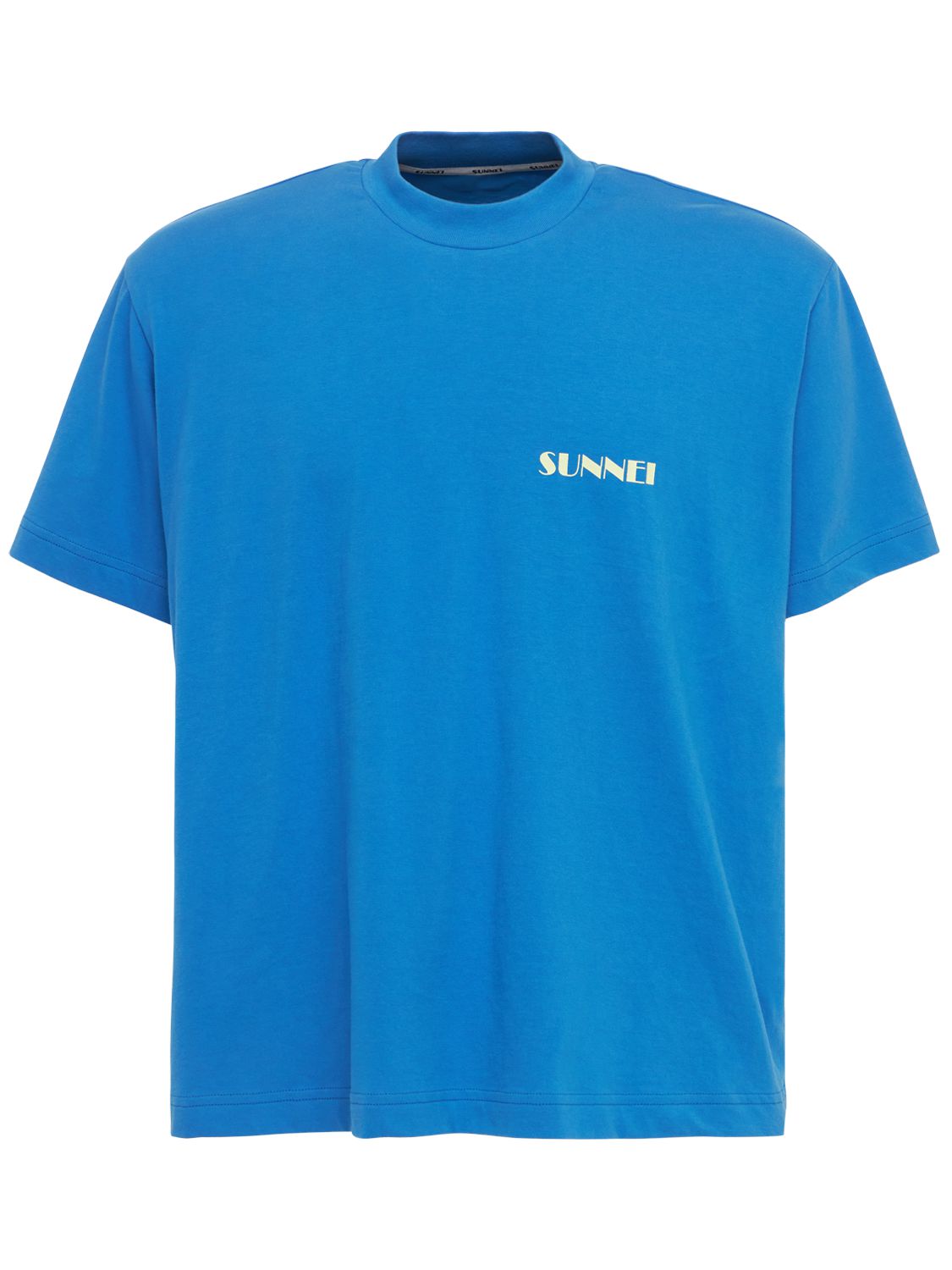 T-shirt Aus Baumwolle Mit Logodruck