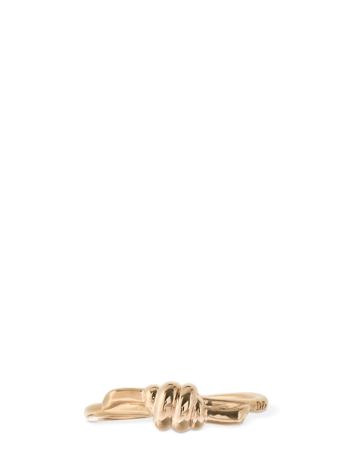 Shop Dodo 9kt Rose Gold Knot Ring