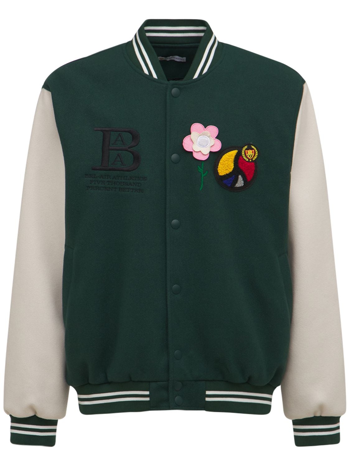 Bel-air Athletics - Embroidered varsity jacket - | Luisaviaroma