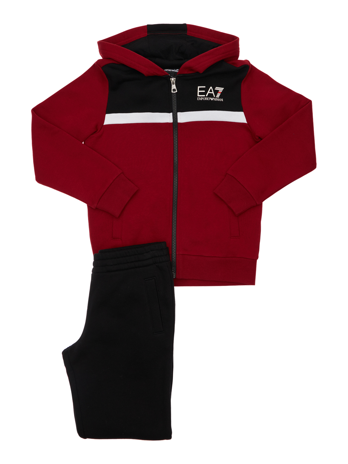 Sweatshirt Und Trainingshose Aus Baumwollmischung