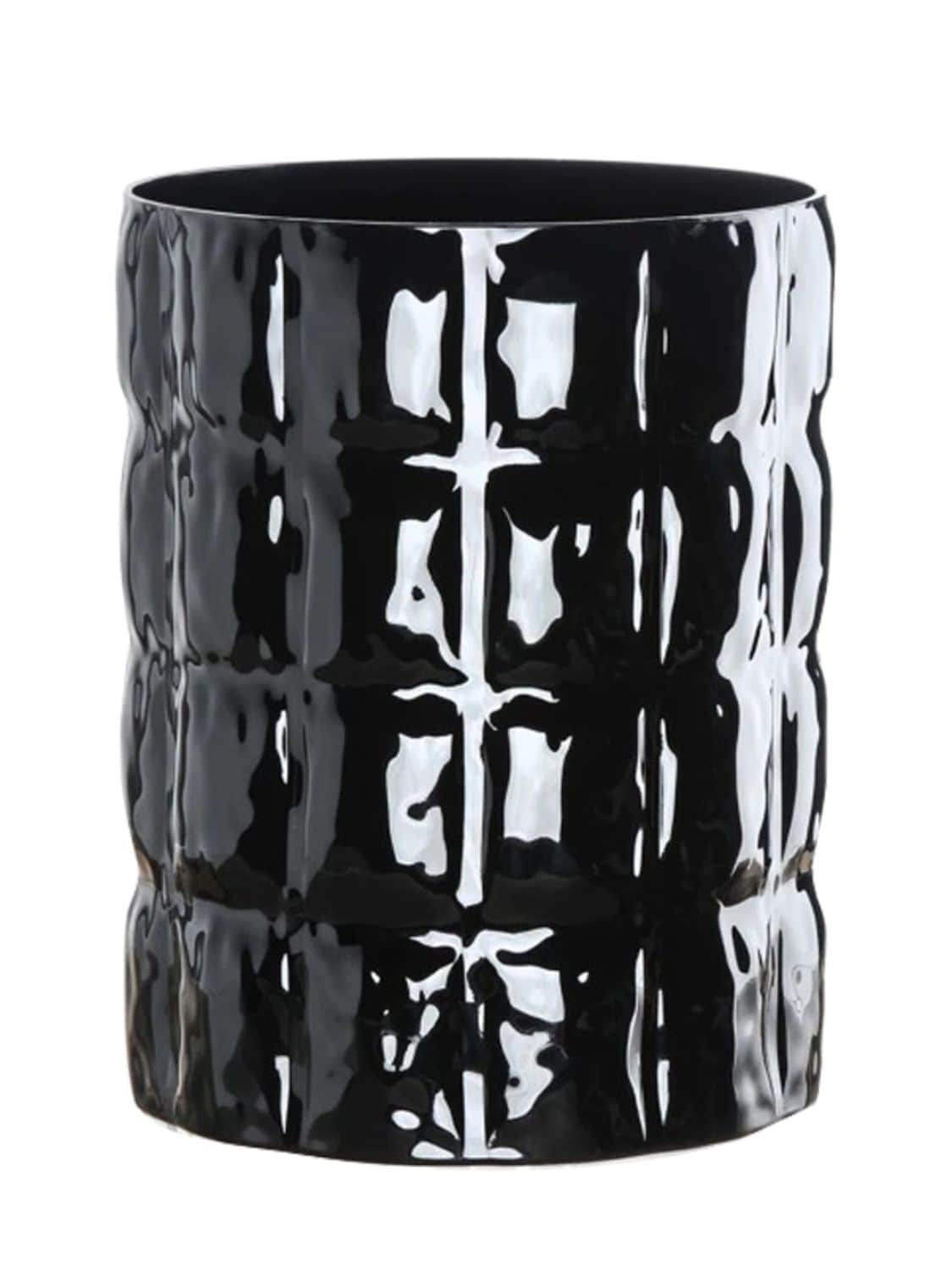 Kartell Matelassé Vase In Black