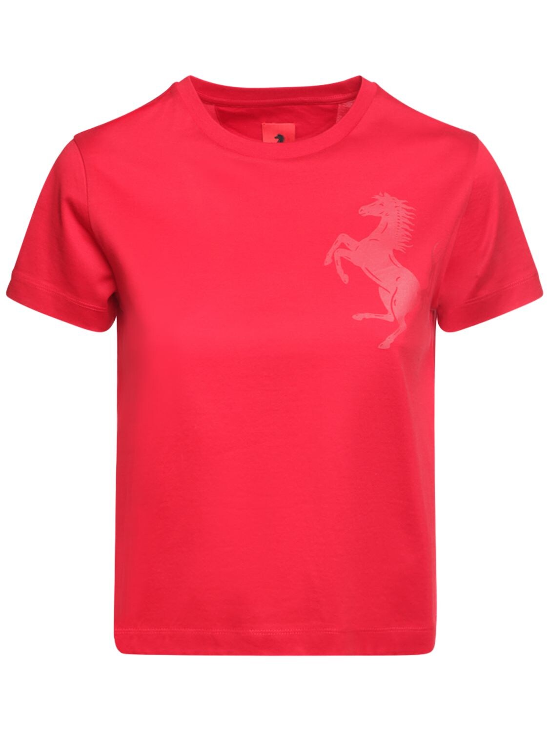 Image of Logo Cotton Jersey T-shirt