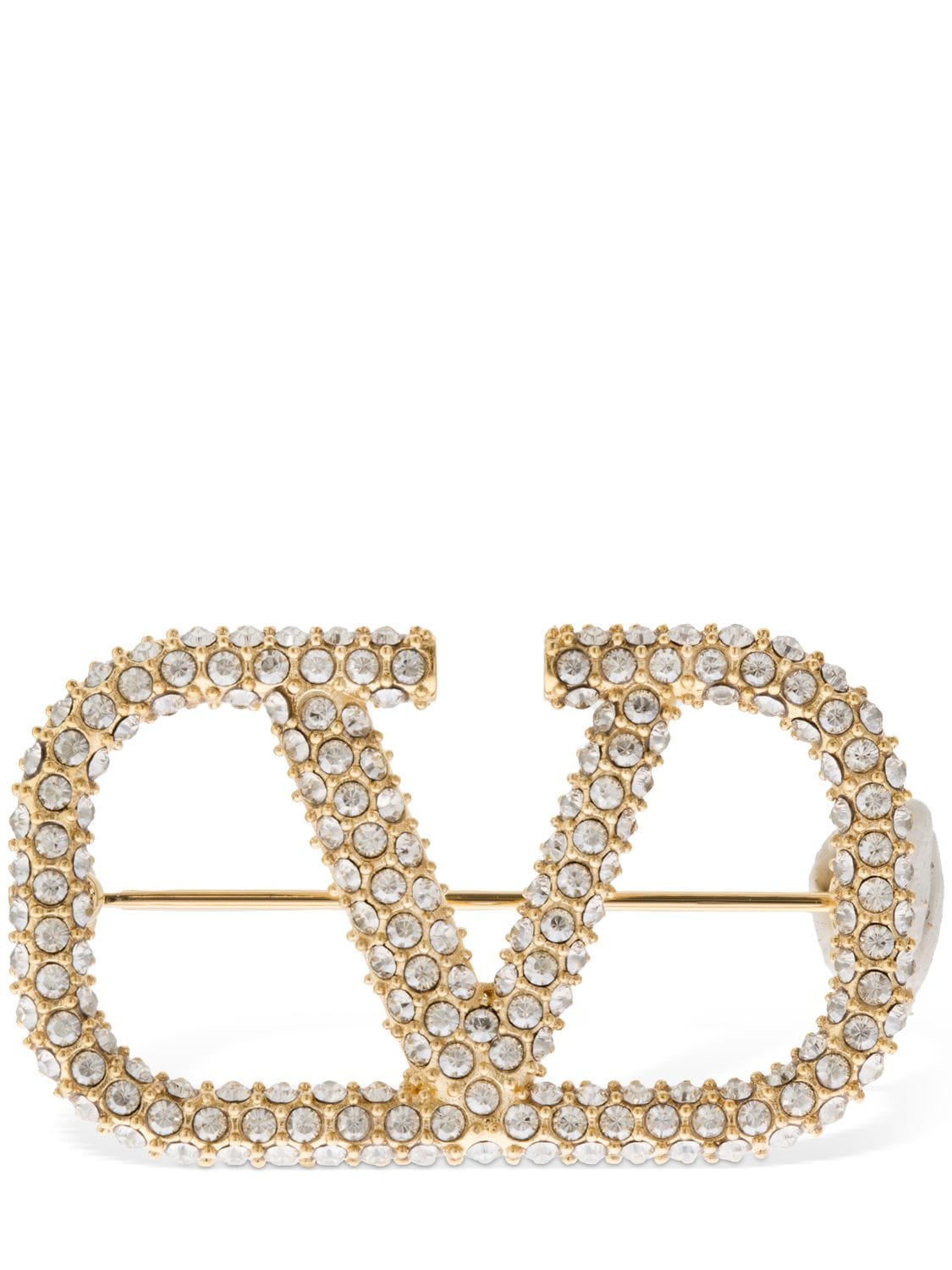 Crystal pin & brooche Louis Vuitton Ecru in Crystal - 19807325