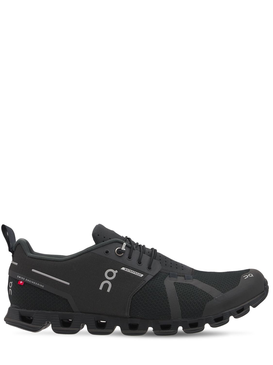 On Cloudventure Waterproof Coated-mesh Trainers In 블랙