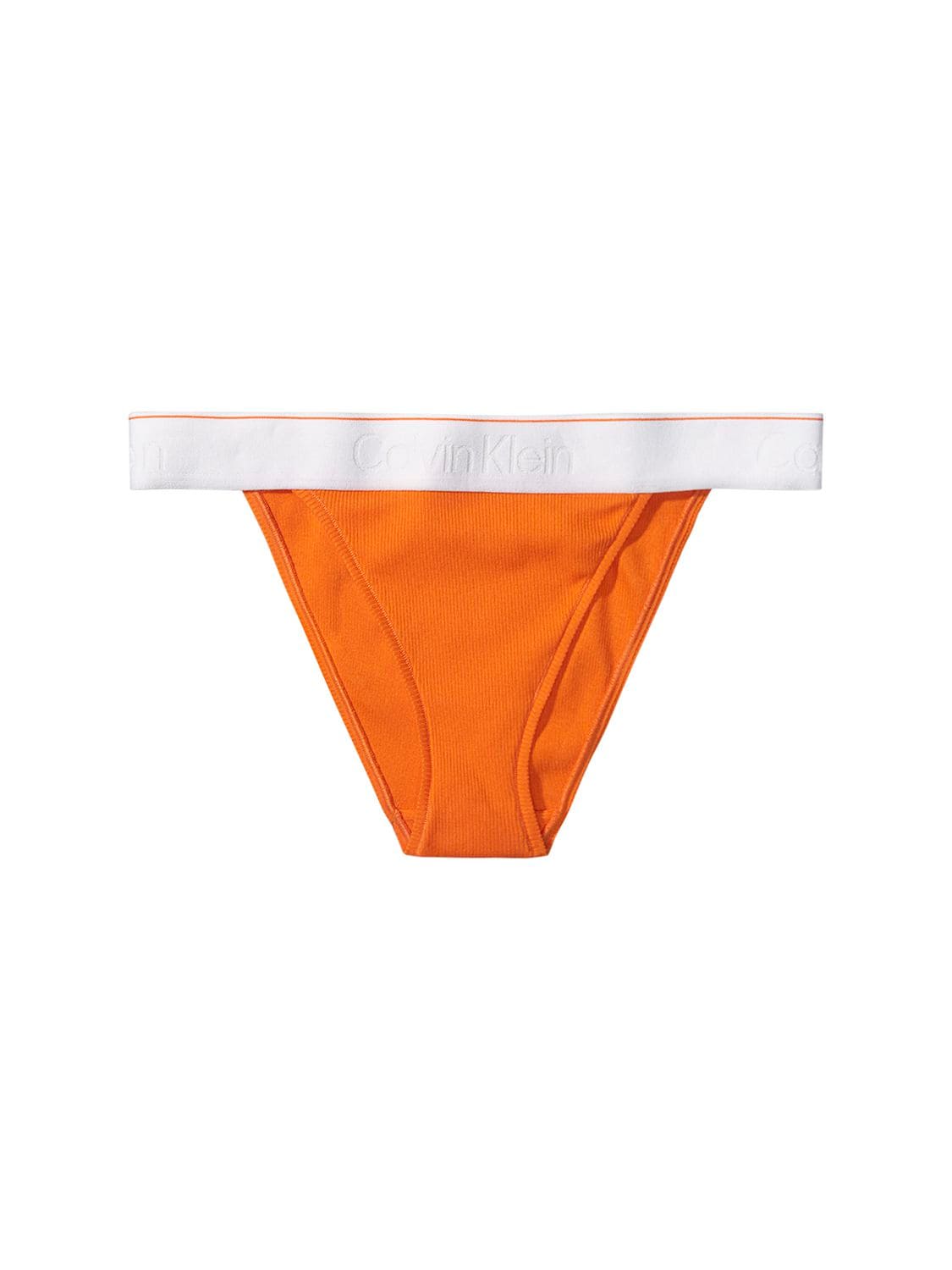 calvin klein orange briefs