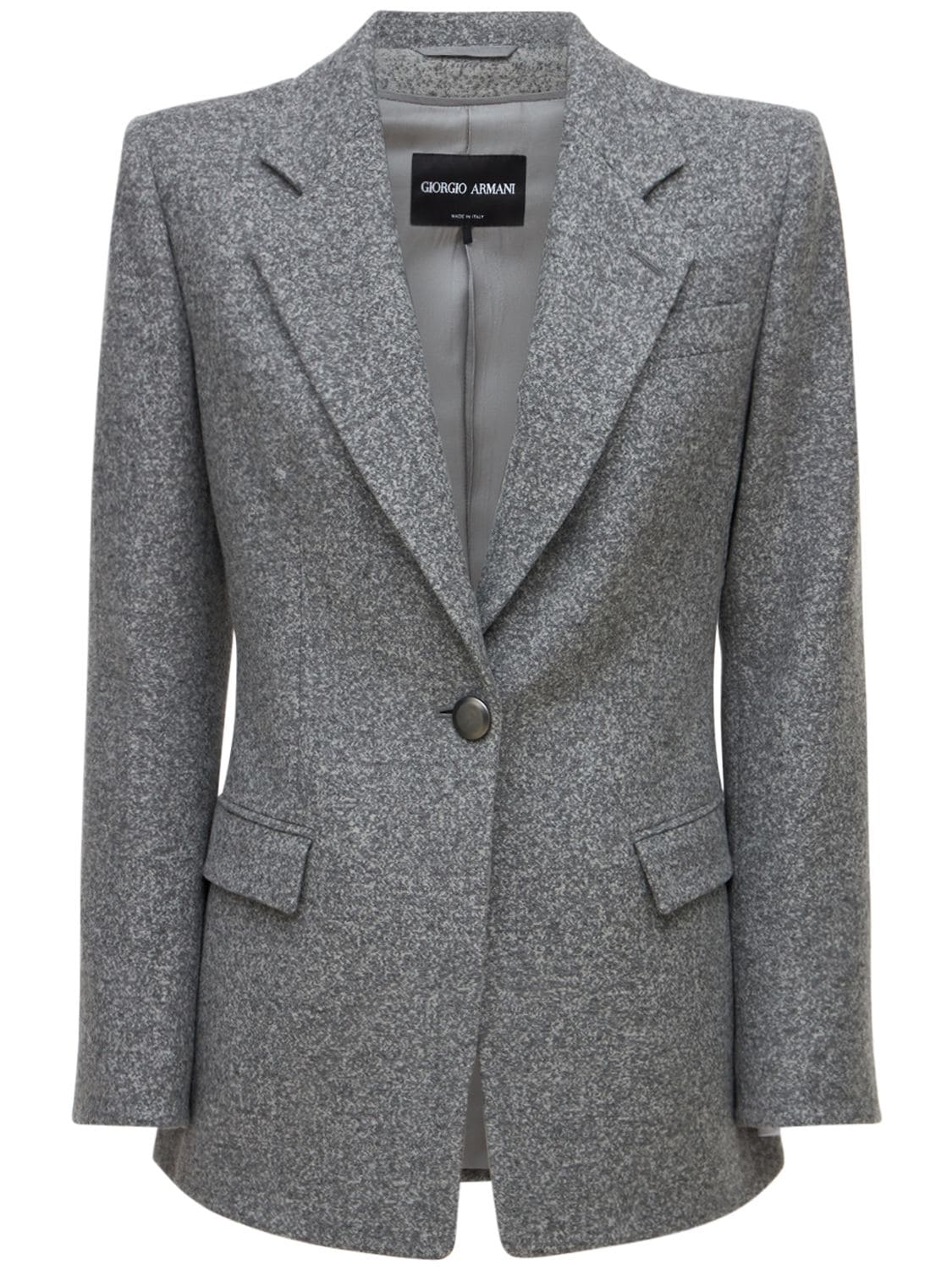 giorgio armani wool blazer