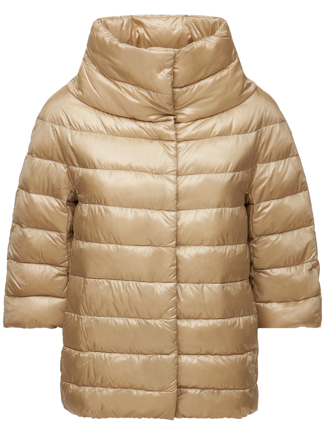 Herno Aminta Iconic Down Jacket In Beige