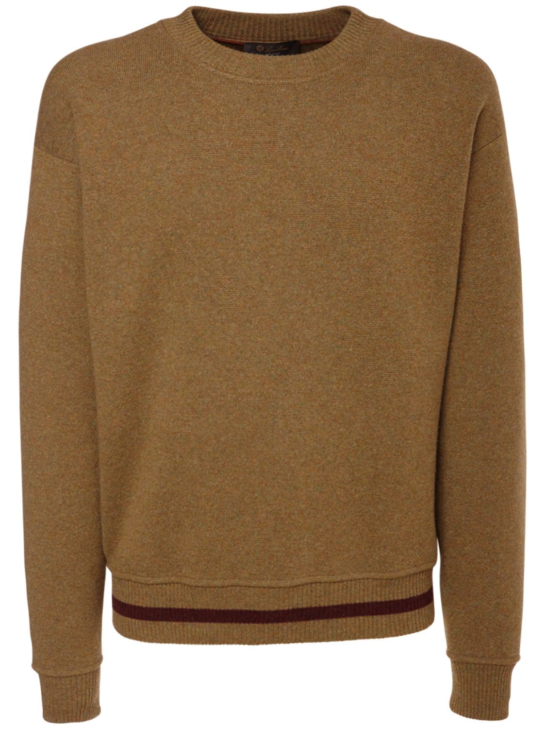 Granton Cashmere Coarsehair Knit Sweater