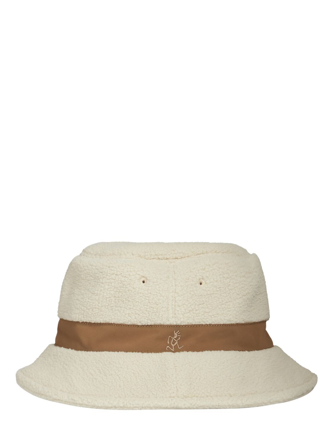 Gramicci Boa Tech Fleece Bucket Hat In Natural