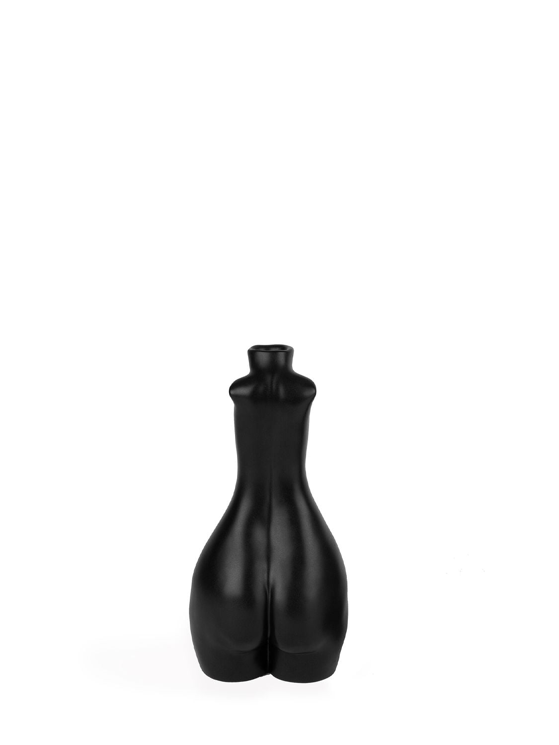 Shop Anissa Kermiche Tit For Tat Tall Matte Black Candlestick