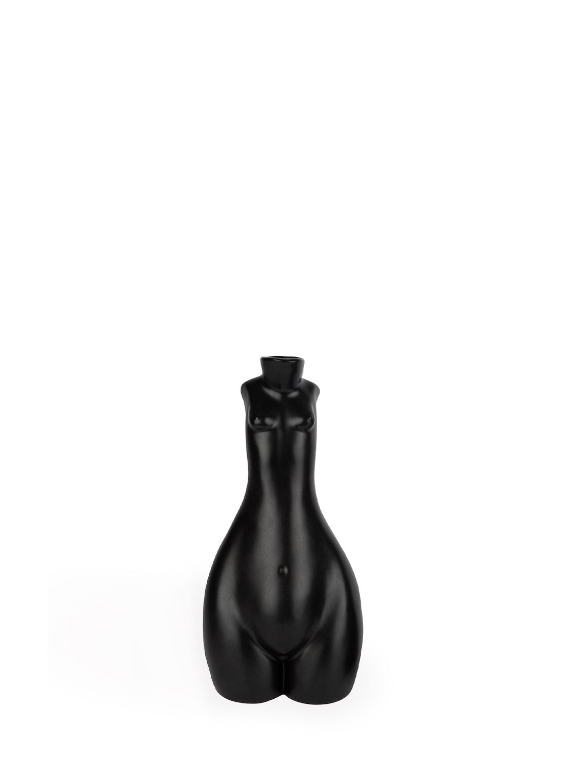 Image of Tit For Tat Tall Matte Black Candlestick
