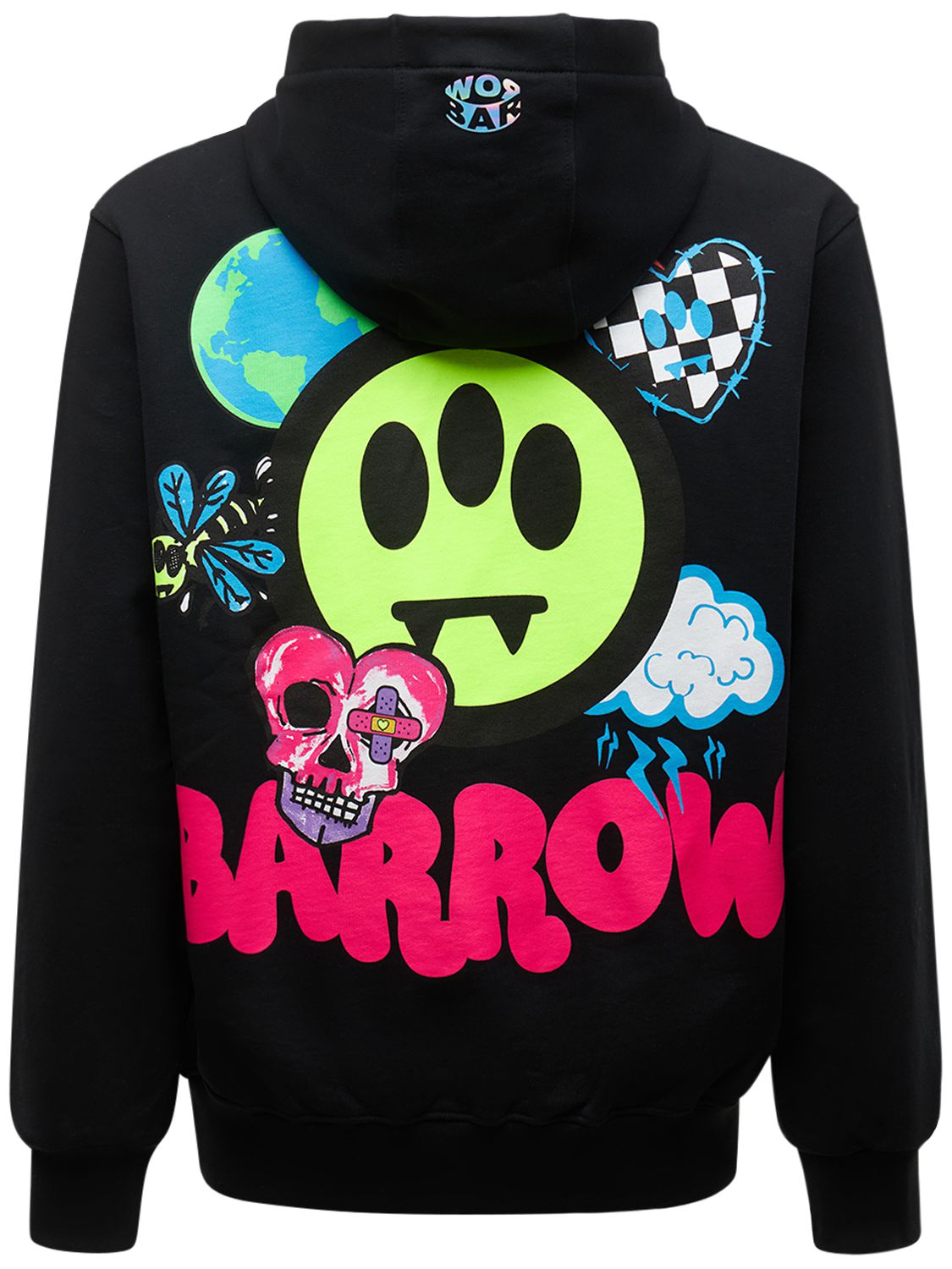 Hoodie Aus Baumwolle Mit Logodruck