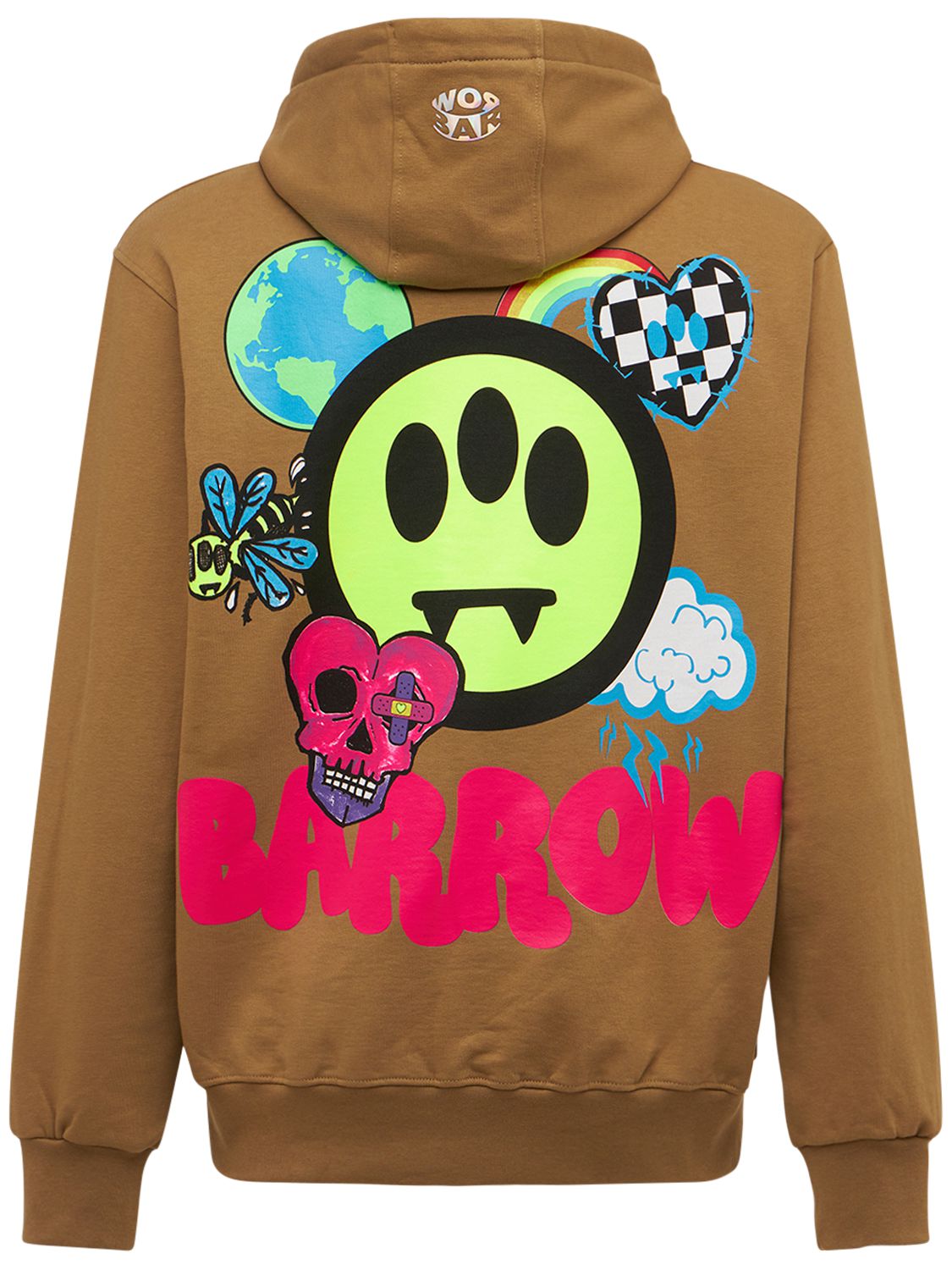 Hoodie Aus Baumwolle Mit Logodruck