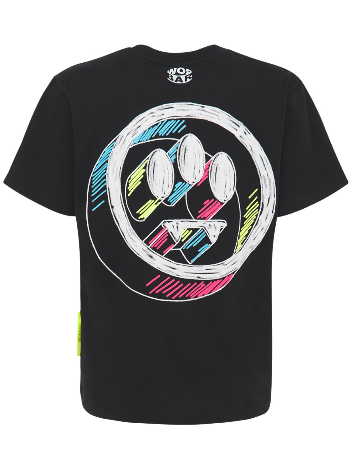 T-shirt Aus Baumwolle Mit Logo