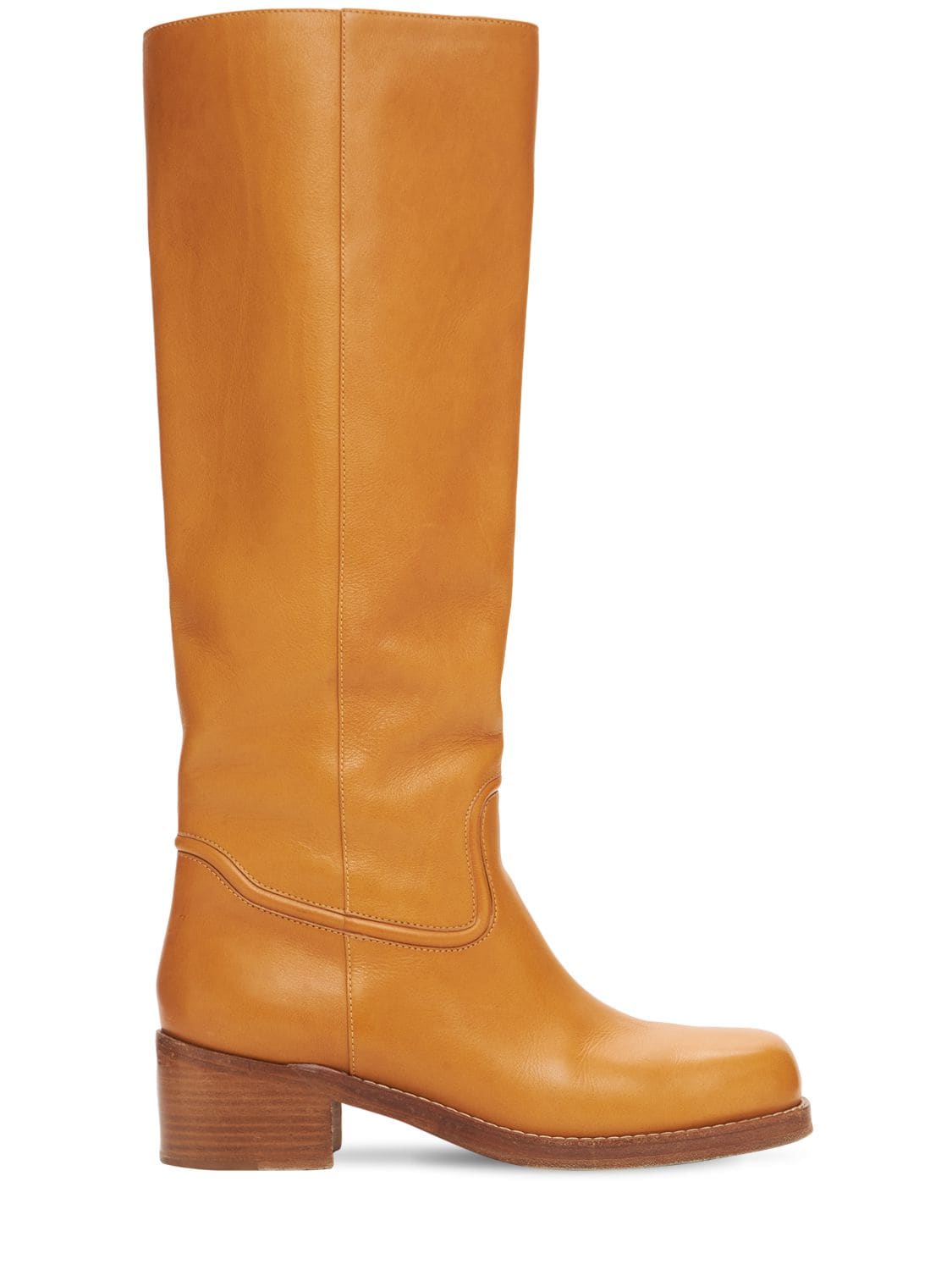 50mm Marion Leather Tall Boots