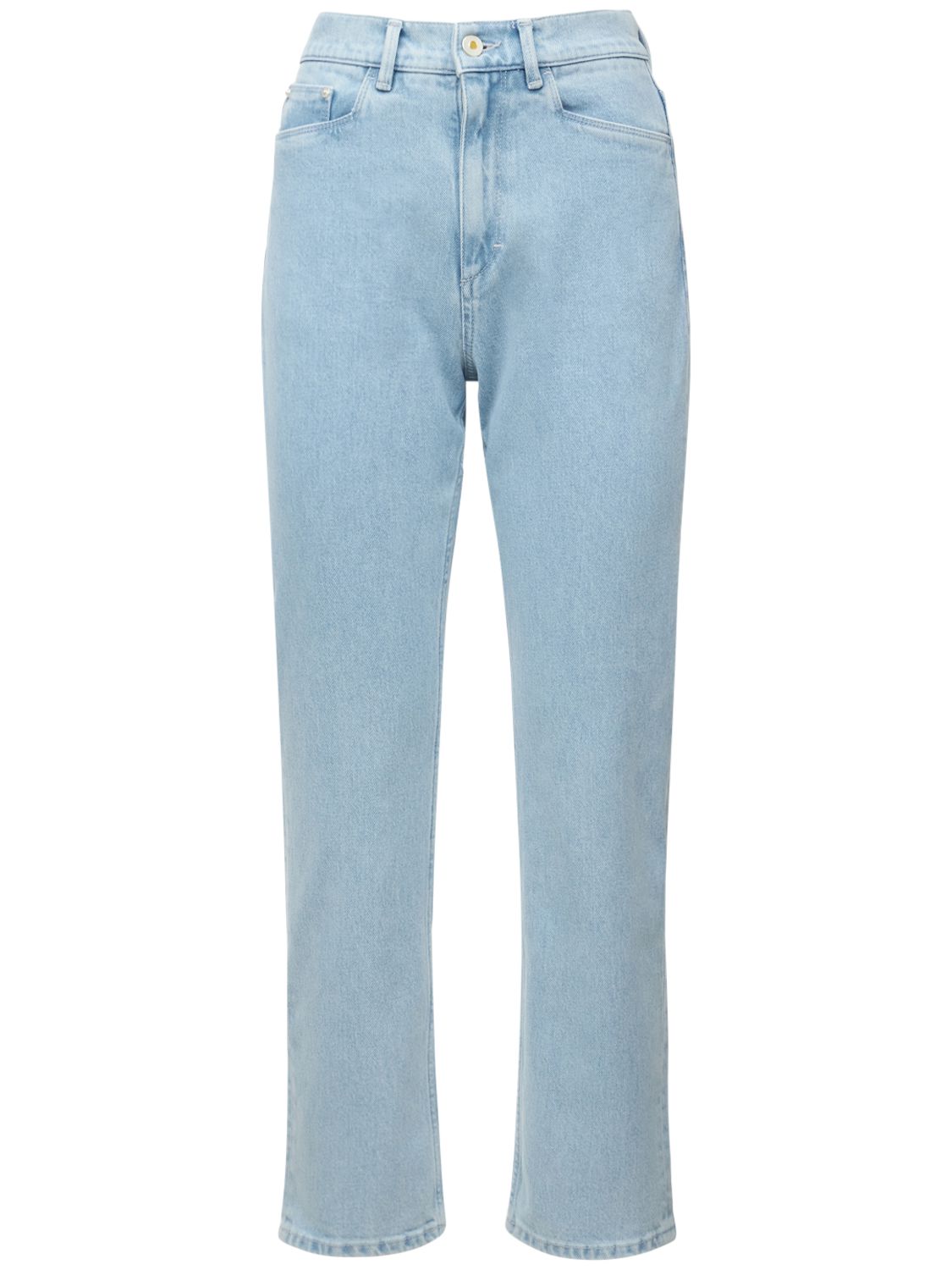 Wandler - Carnation cotton denim mid rise jeans - Light Blue | Luisaviaroma