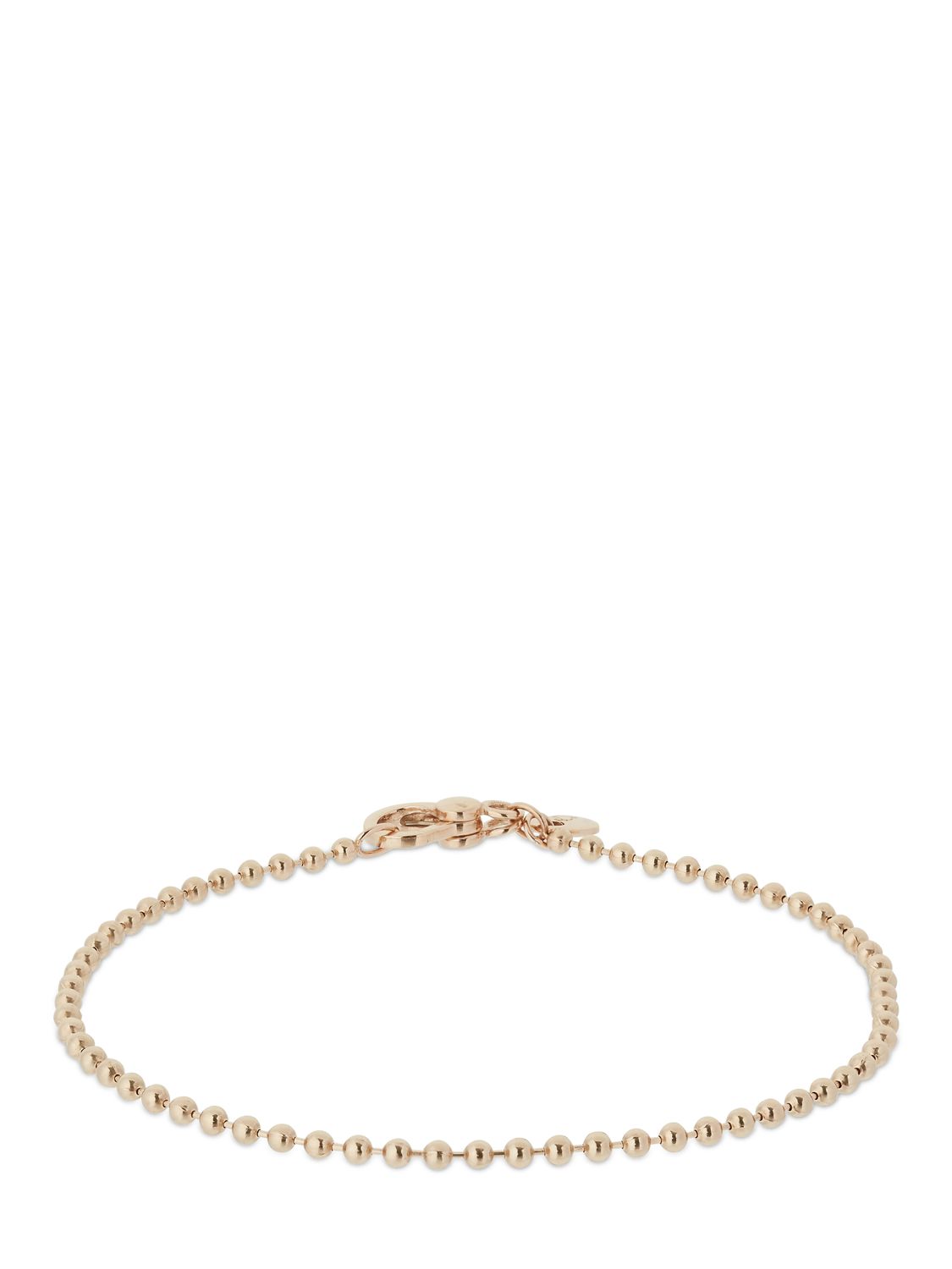 9kt Roségold-kettenarmband „bollicine“