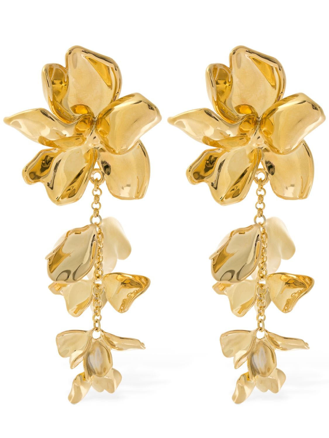 Az Factory J'adore La Fleur Earrings In Gold