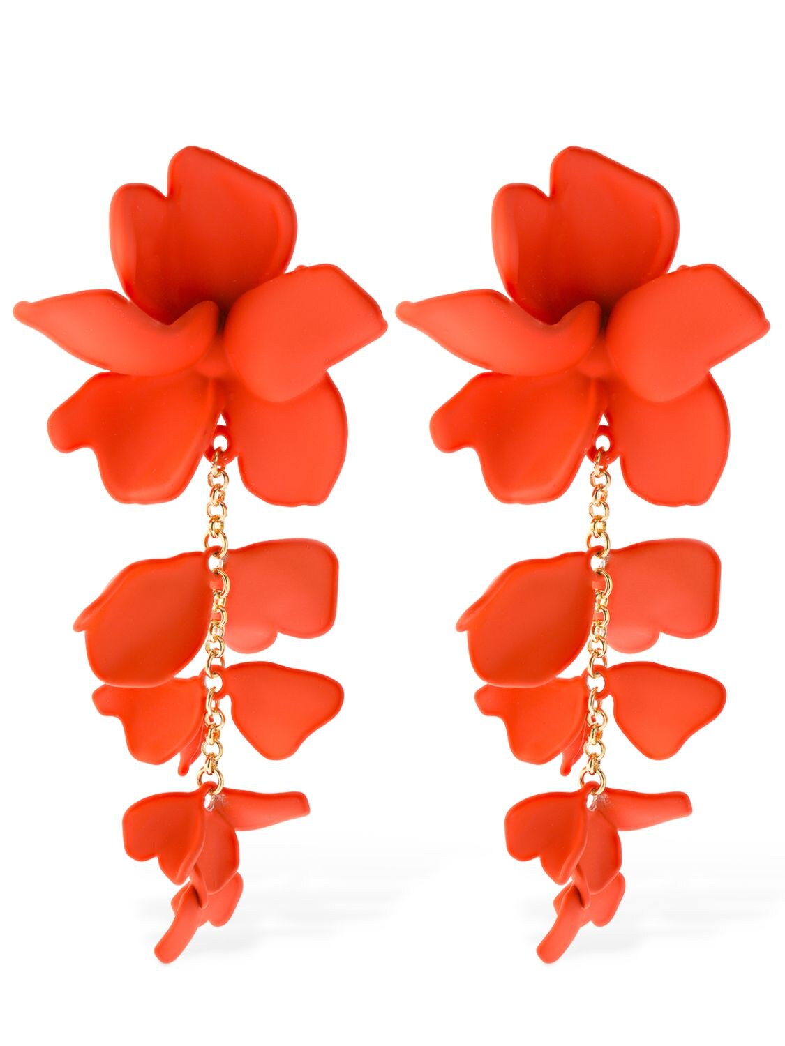 Az Factory J'adore La Fleur Earrings In Red