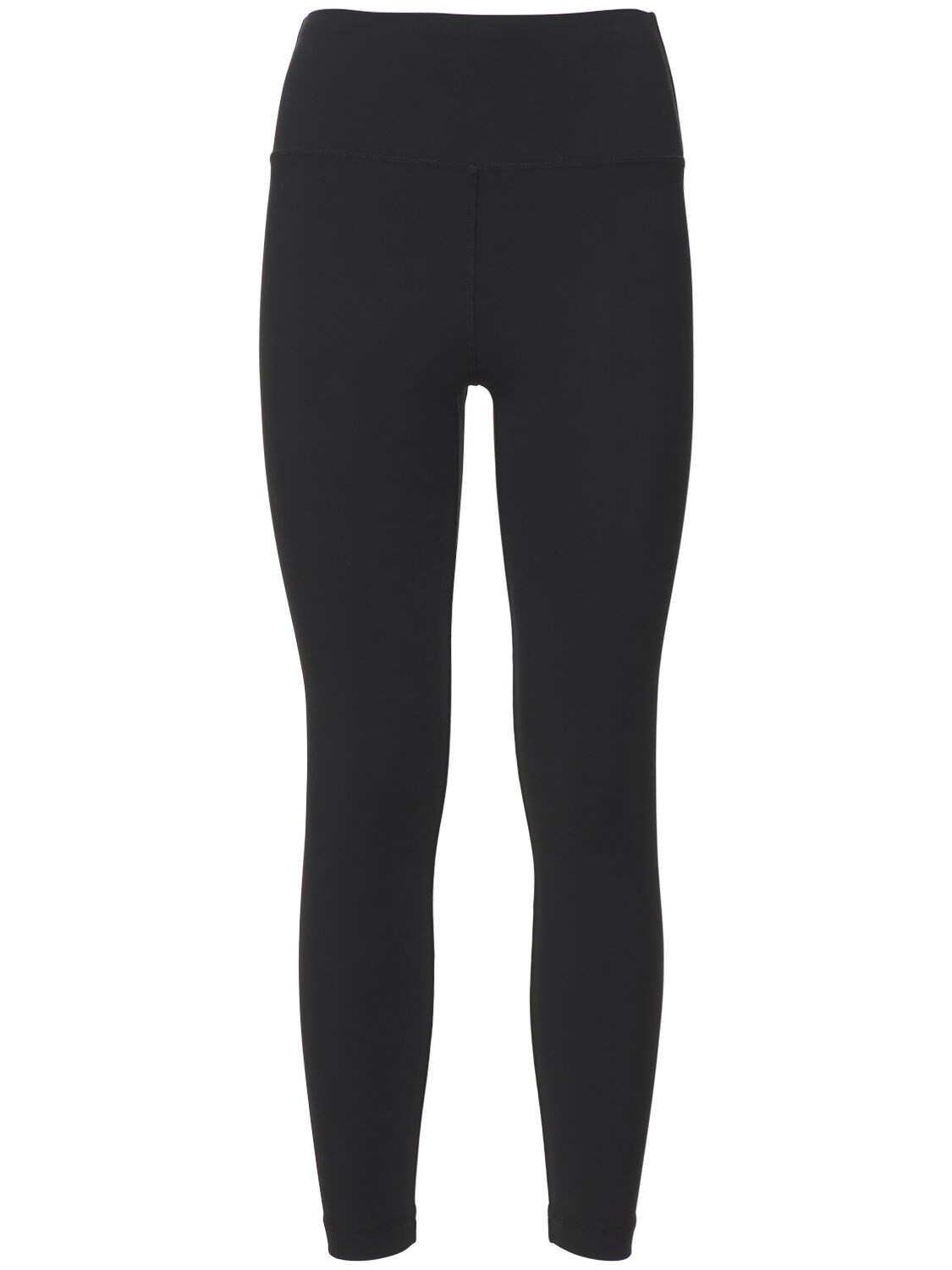 Wardrobe.nyc - Bonded stretch jersey leggings - Black | Luisaviaroma