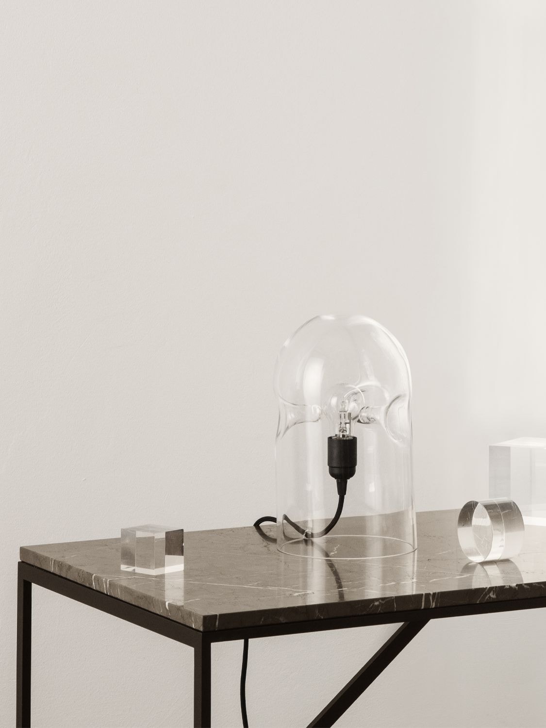 Shop Karakter Tripod Table Lamp In Transparent
