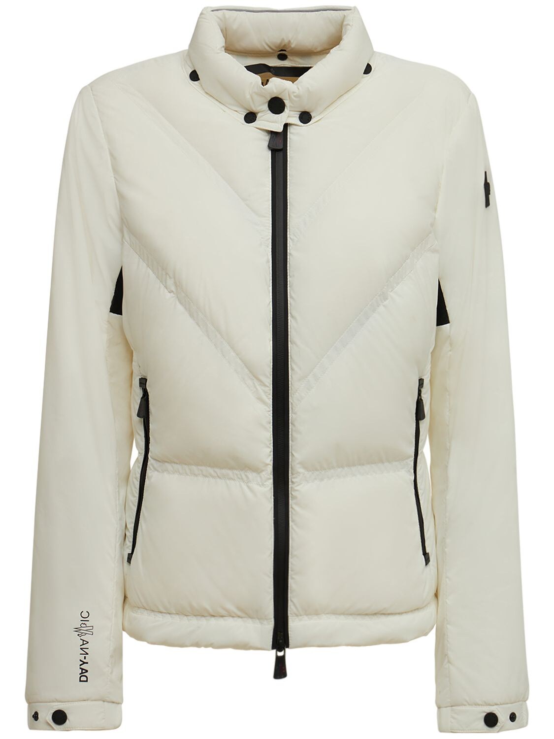 Moncler Genius Vailly Hooded Quilted Shell Down Jacket In Ivory
