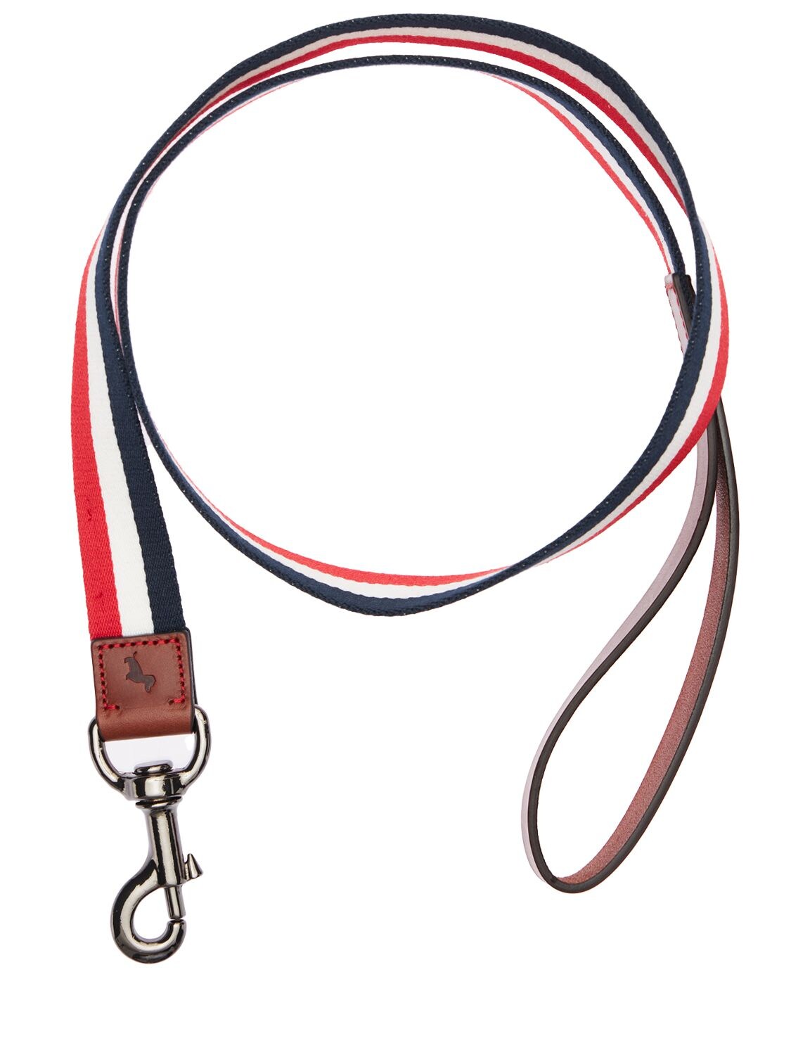 MONCLER MULTICOLOR TAPE LEASH W/ LEATHER DETAILS,74IYIU006-NZKW0