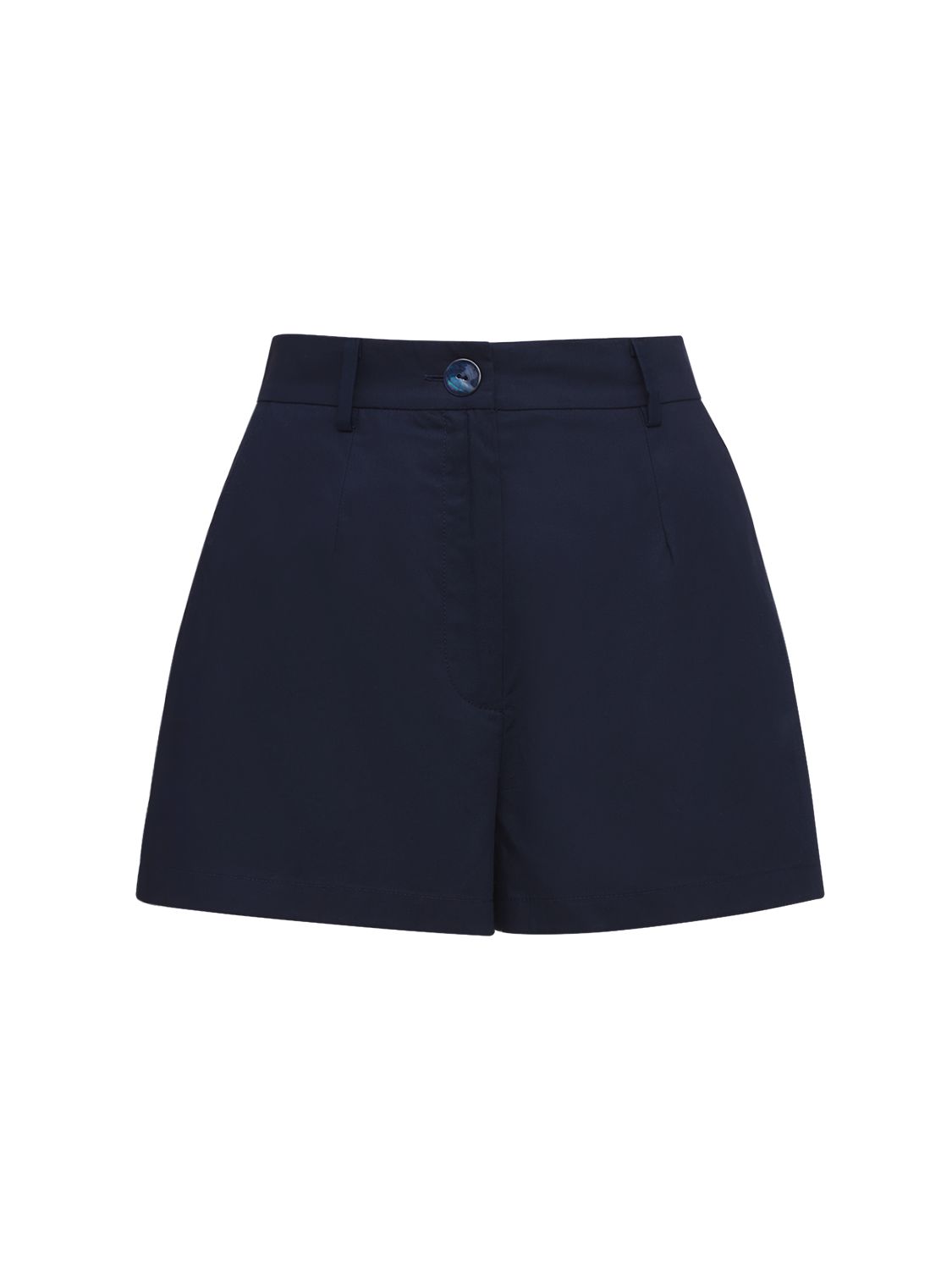 Shorts Aus Baumwollpopeline