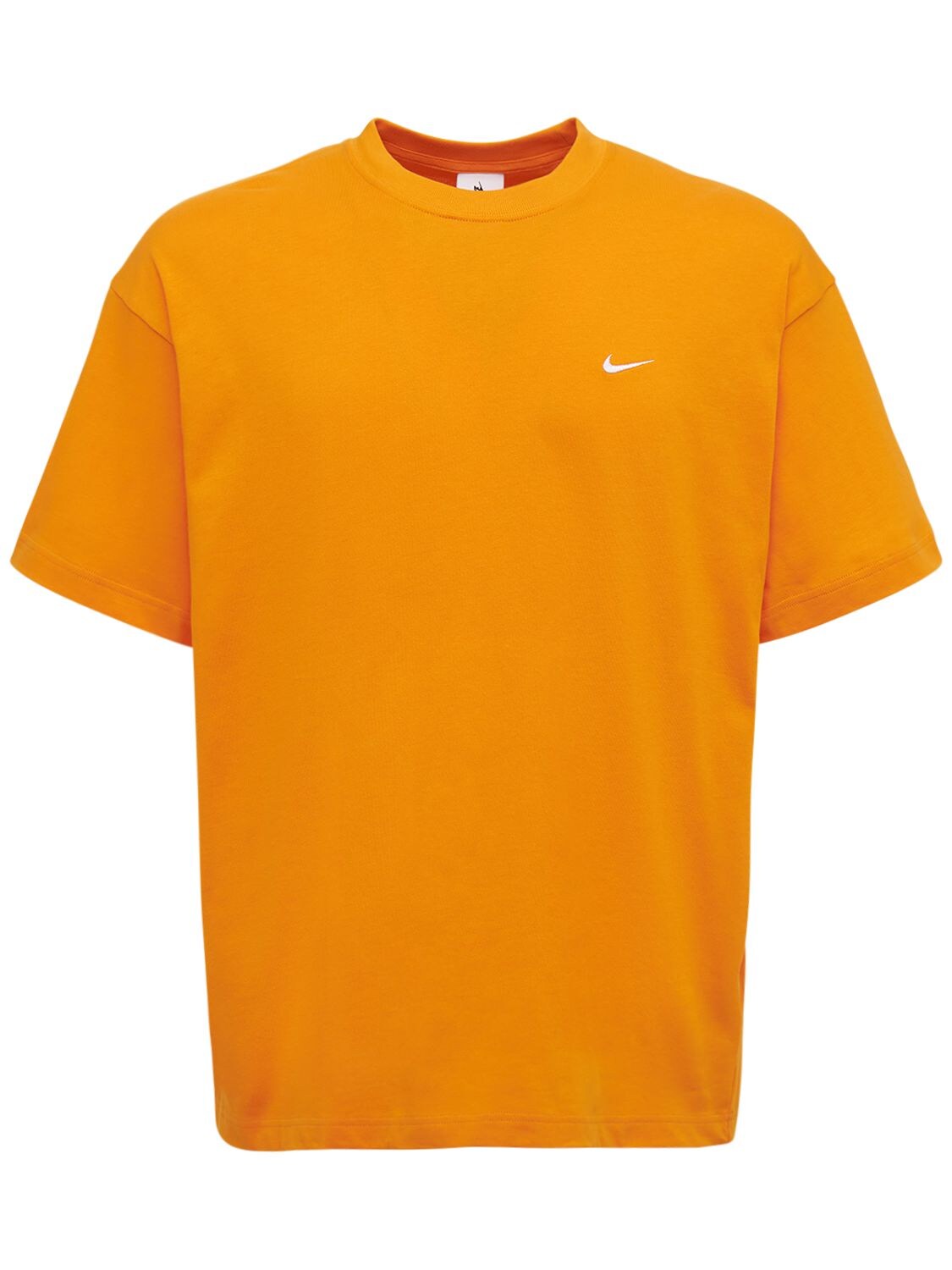 Nike Solo Swoosh T-shirt In Kumquat