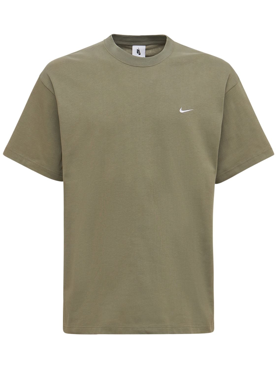 Nike Solo Swoosh T-shirt In Light Army