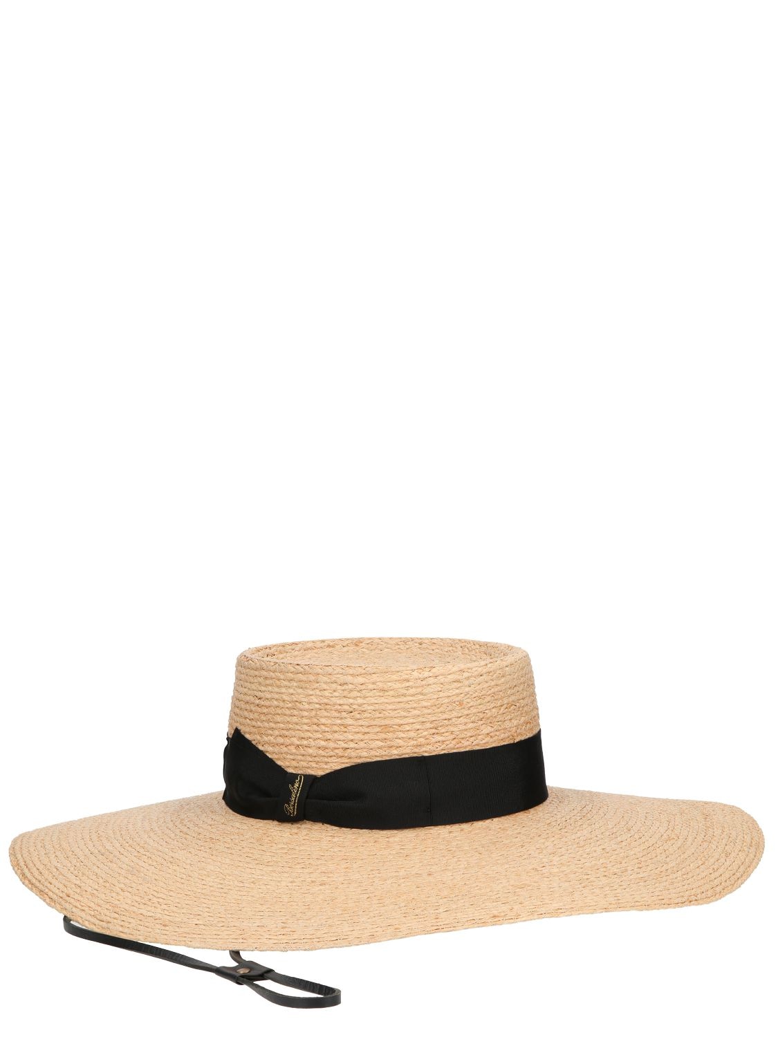 Acheval Pampa Borsalino X Àcheval Gaucho Straw Hat In Beige,black