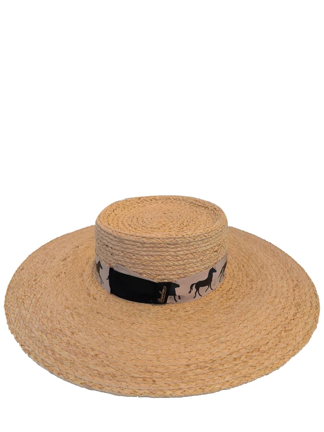 Acheval Pampa Borsalino X Àcheval Gaucho Straw Hat In Beige