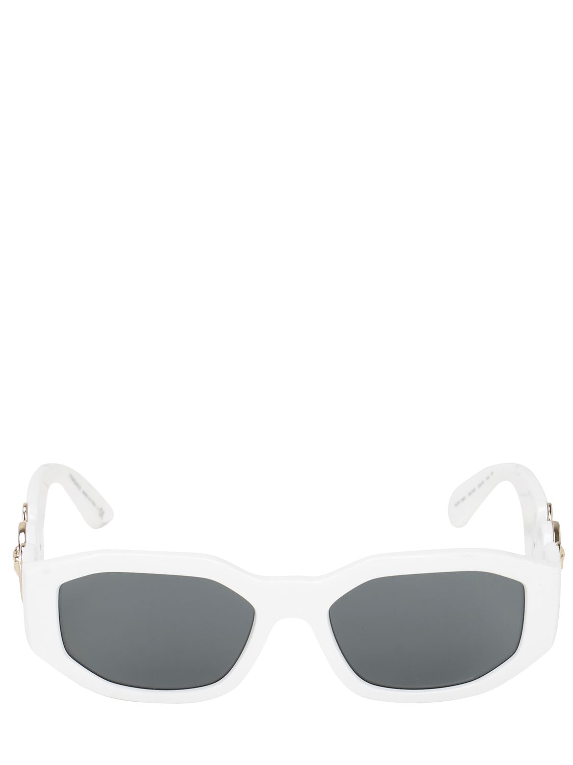 Grosse, Eckige Sonnenbrille Mit Logo