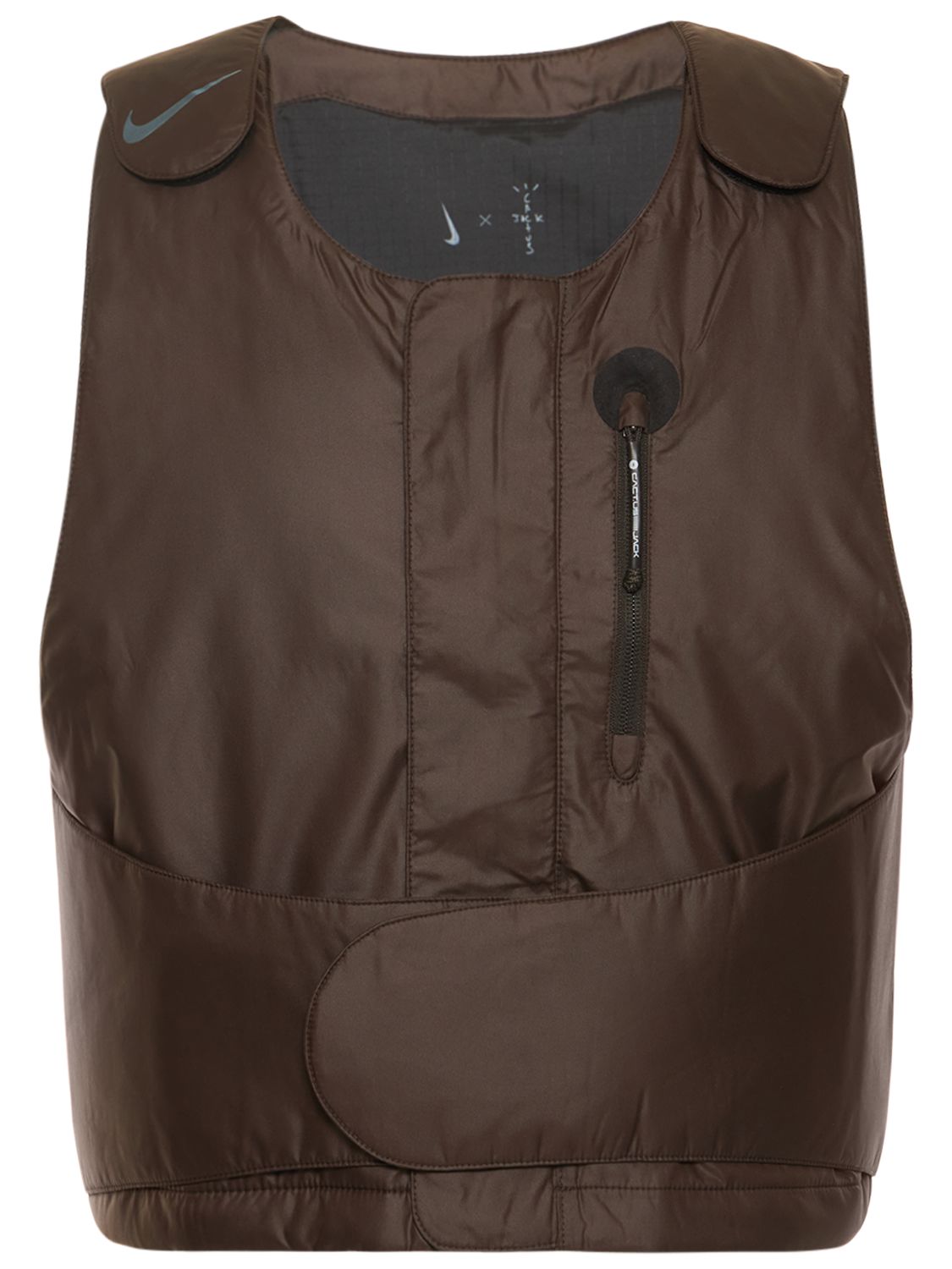 Nike Cactus jack primaloft vest Braun Luisaviaroma