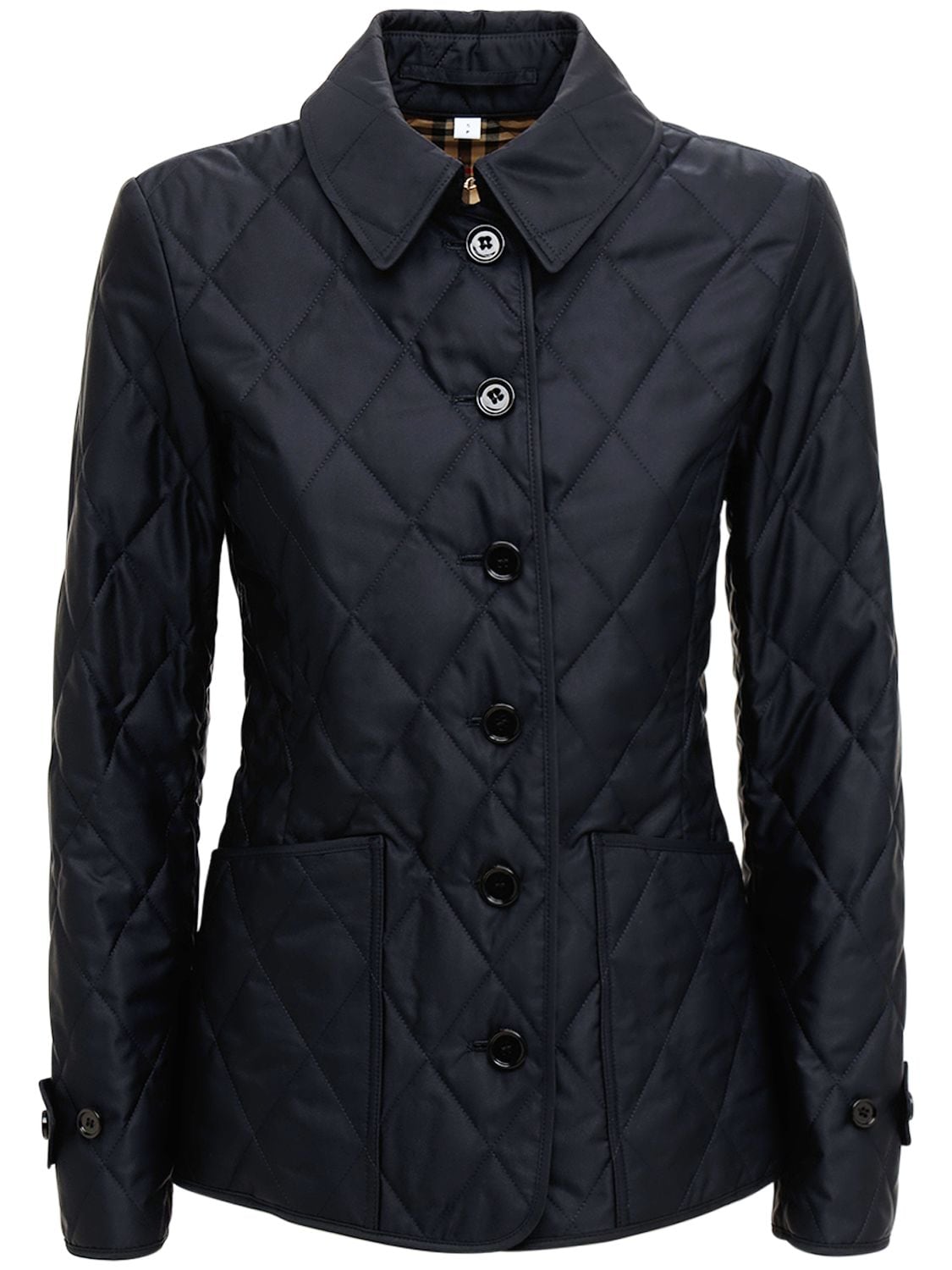 BURBERRY Fernleigh Nylon Buttoned Quilted Jacket