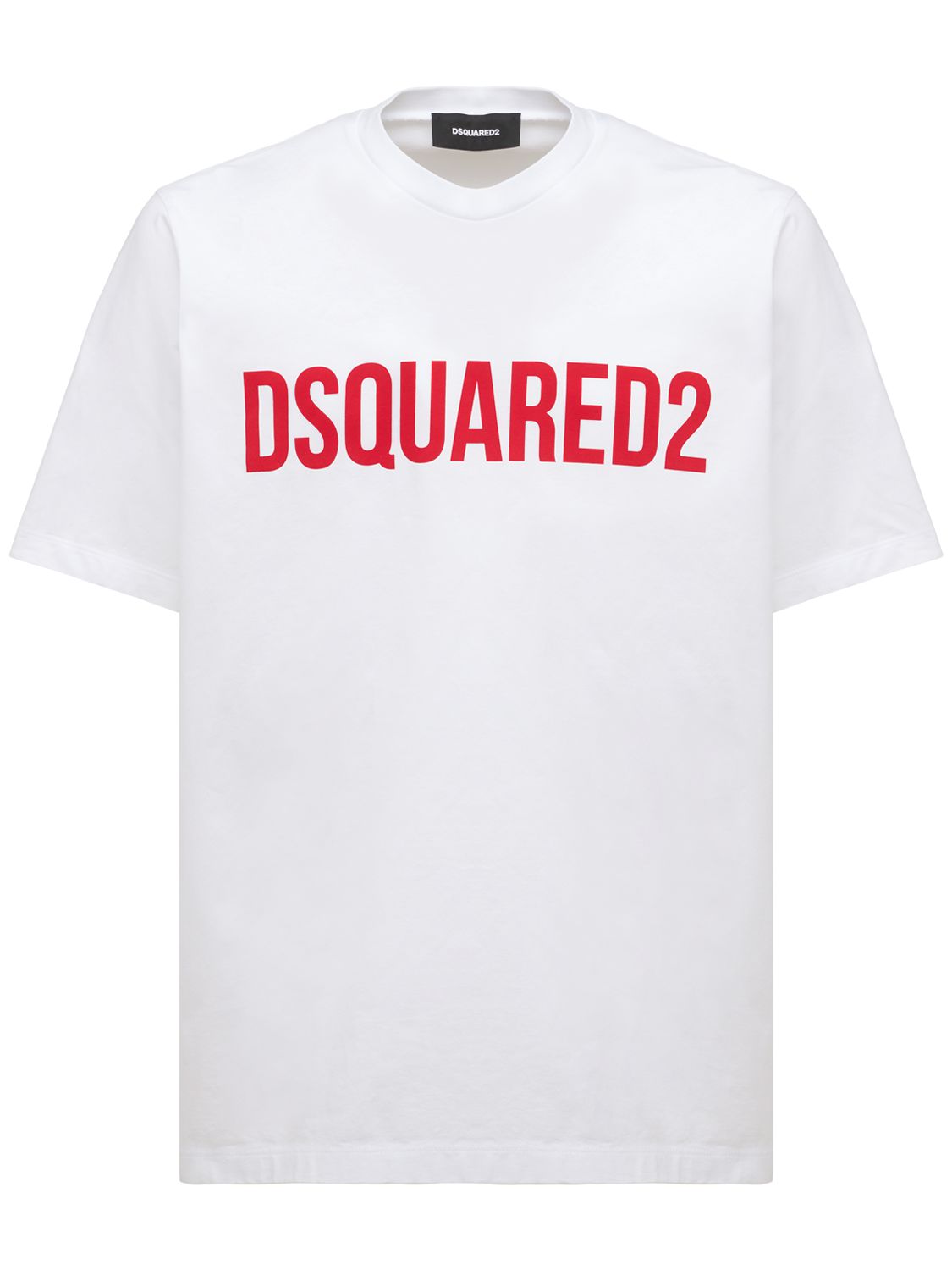 Dsquared2 Logo Print Cotton T-shirt 