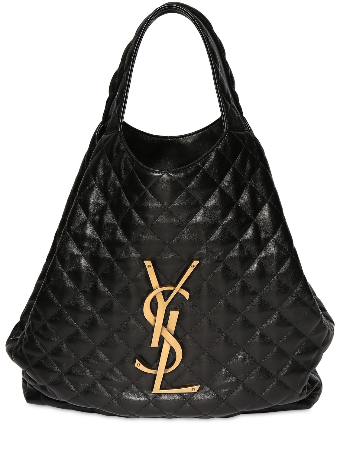 SAINT LAURENT Icare quilted leather tote