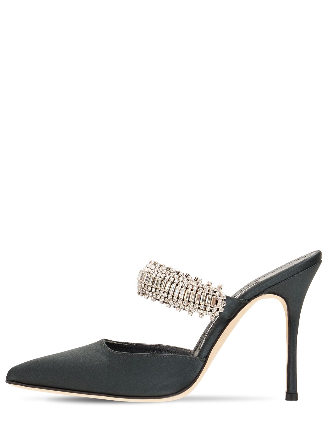 Manolo Blahnik - 90mm lutara satin 
