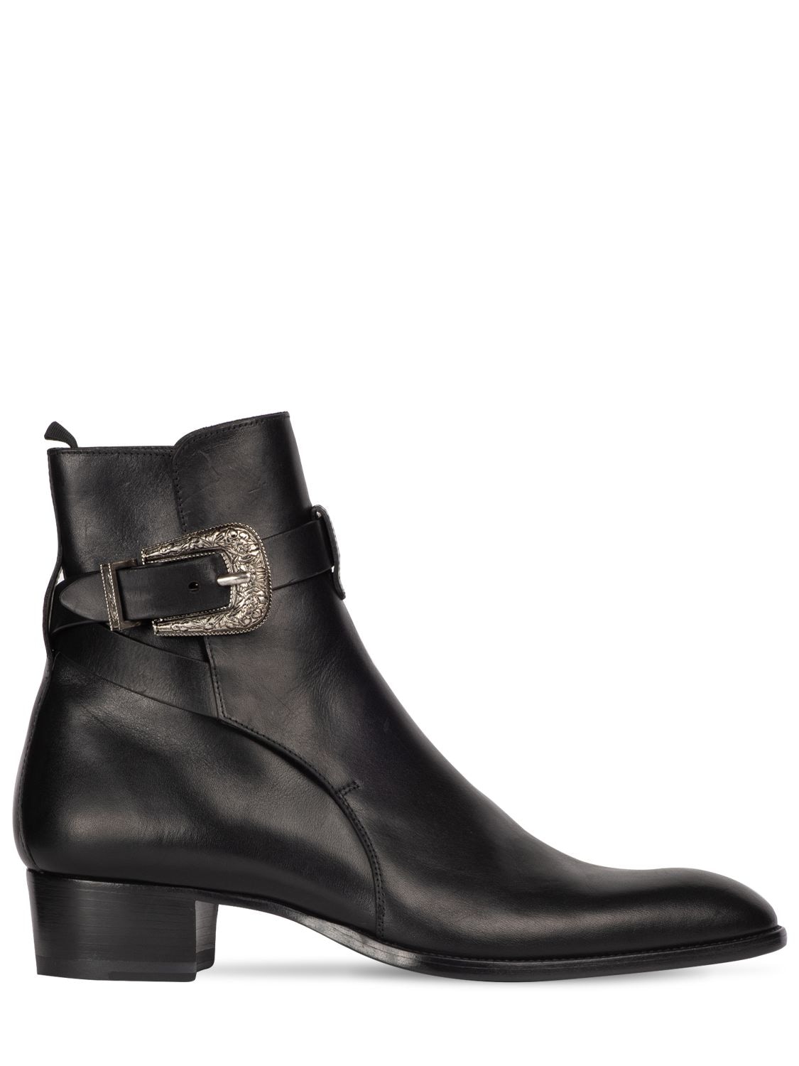 Wyatt Jodhpur Smooth Leather Boots