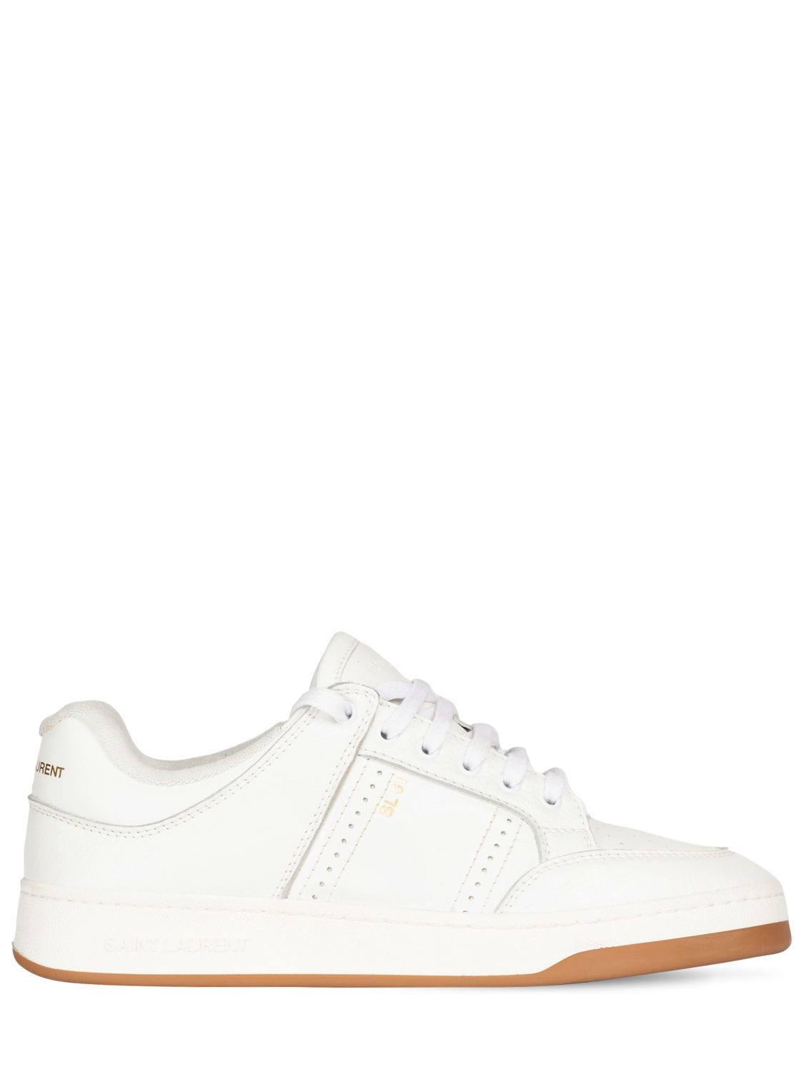 Image of Sl/61 Low-top Leather Sneakers