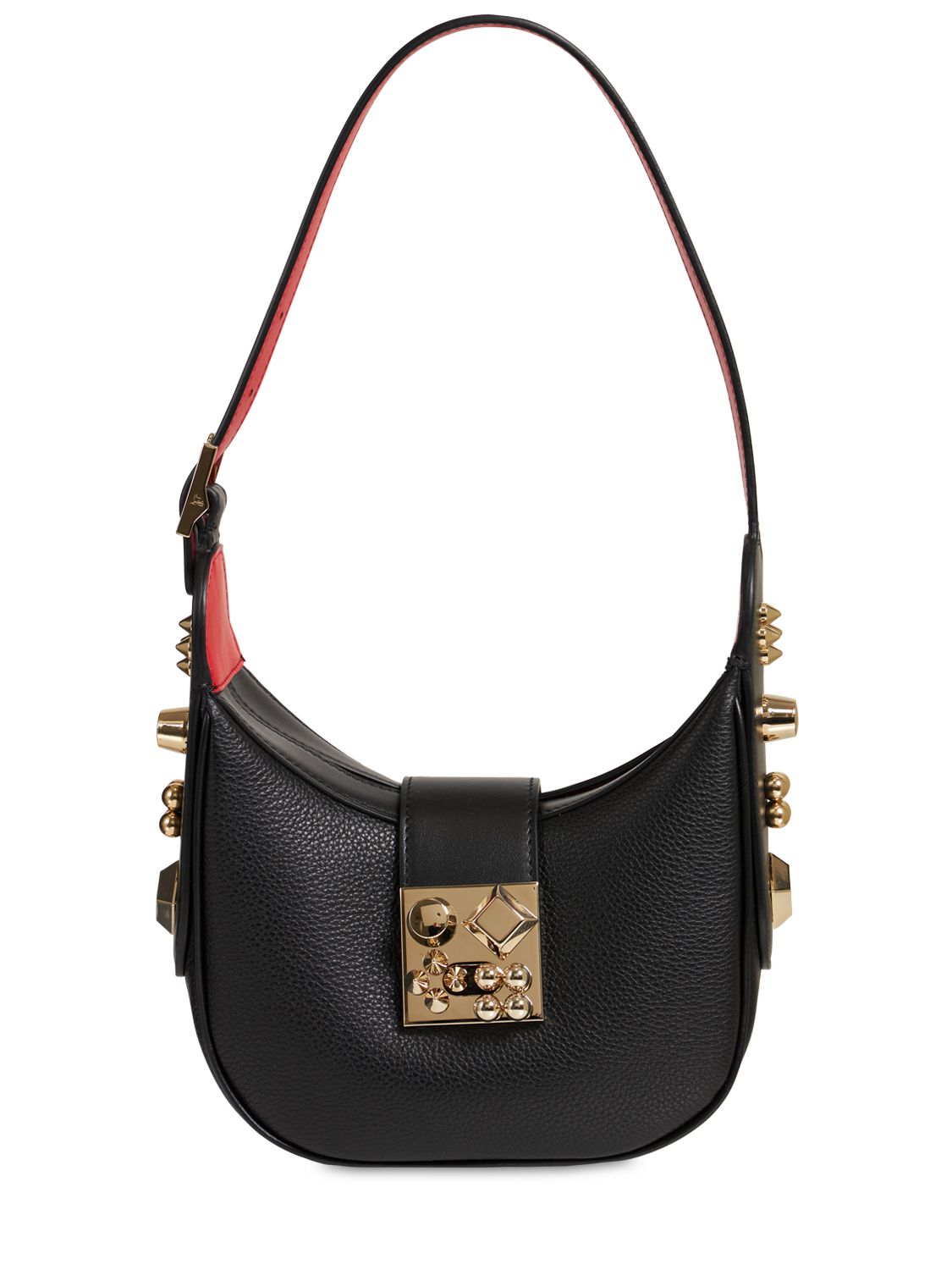 christian louboutin gold bag