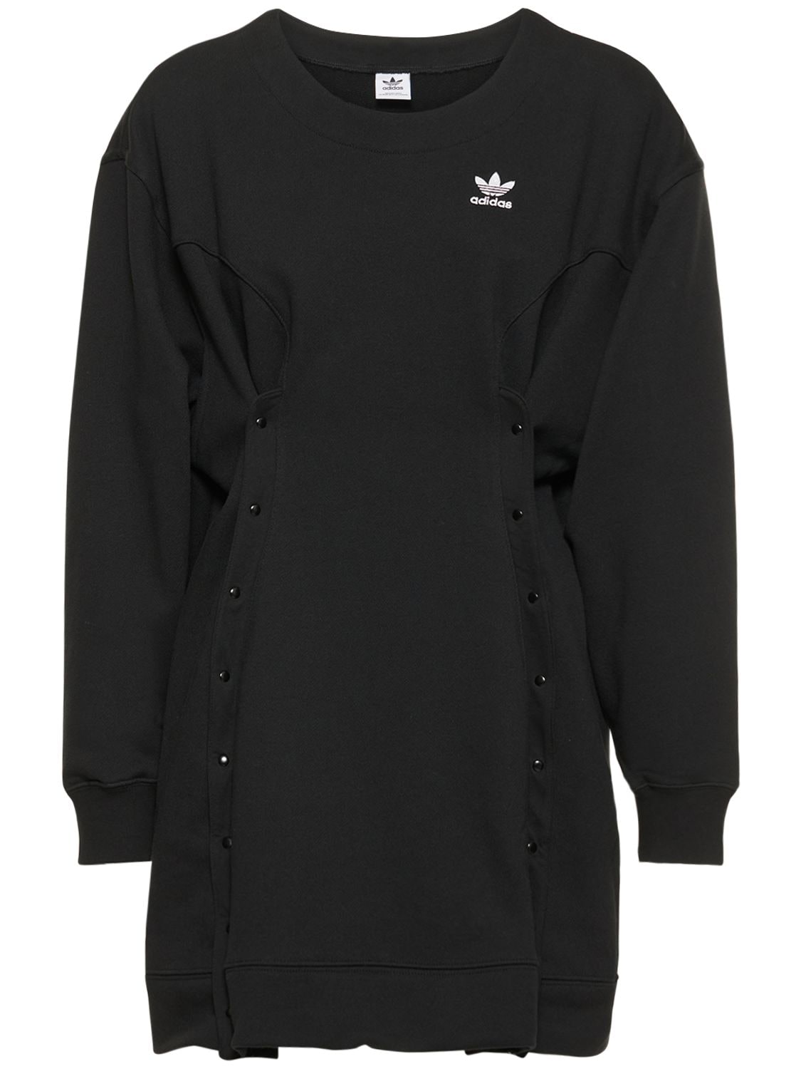 Receptor Coincidencia Calendario Adidas Originals Always Original Sweatshirt Dress In Black | ModeSens