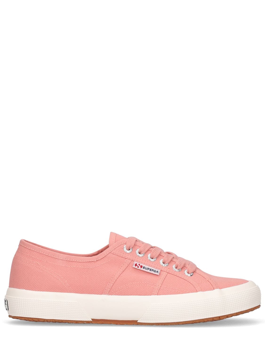 Superga Logo Canvas Sneakers In Pink