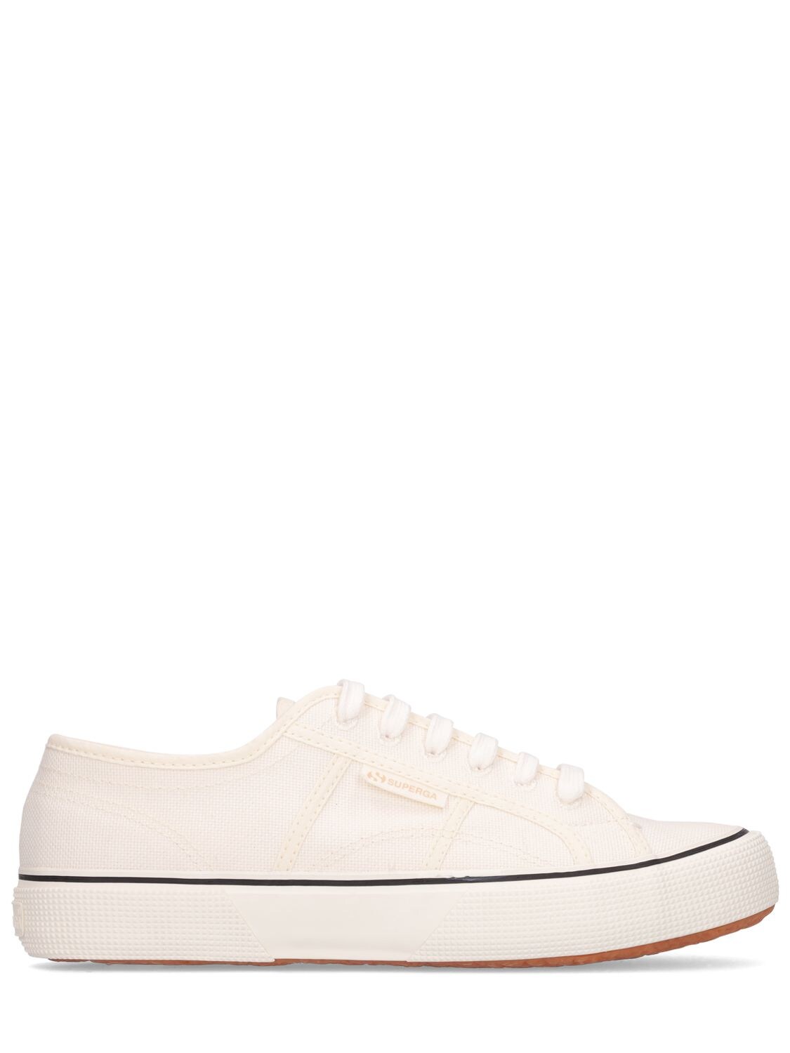 Superga Women's Organic Cotton Canvas Low Top Sneakers In Off-white