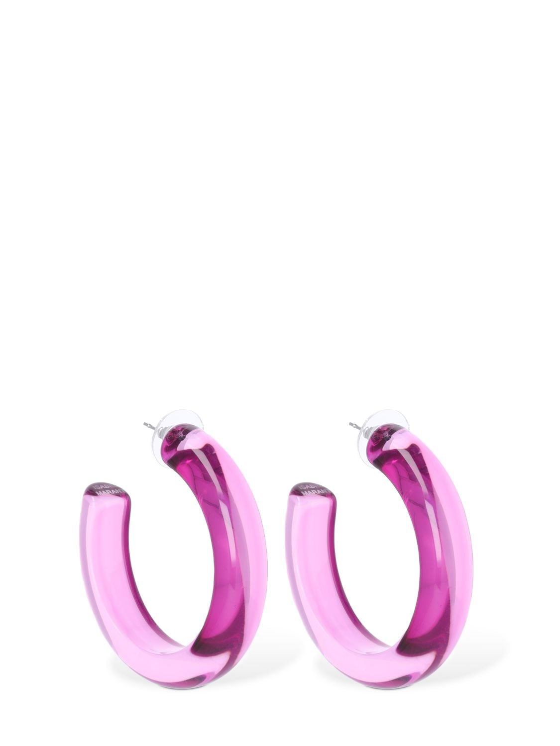 Isabel Marant Nhiote Medium Hoop Earrings In Purple