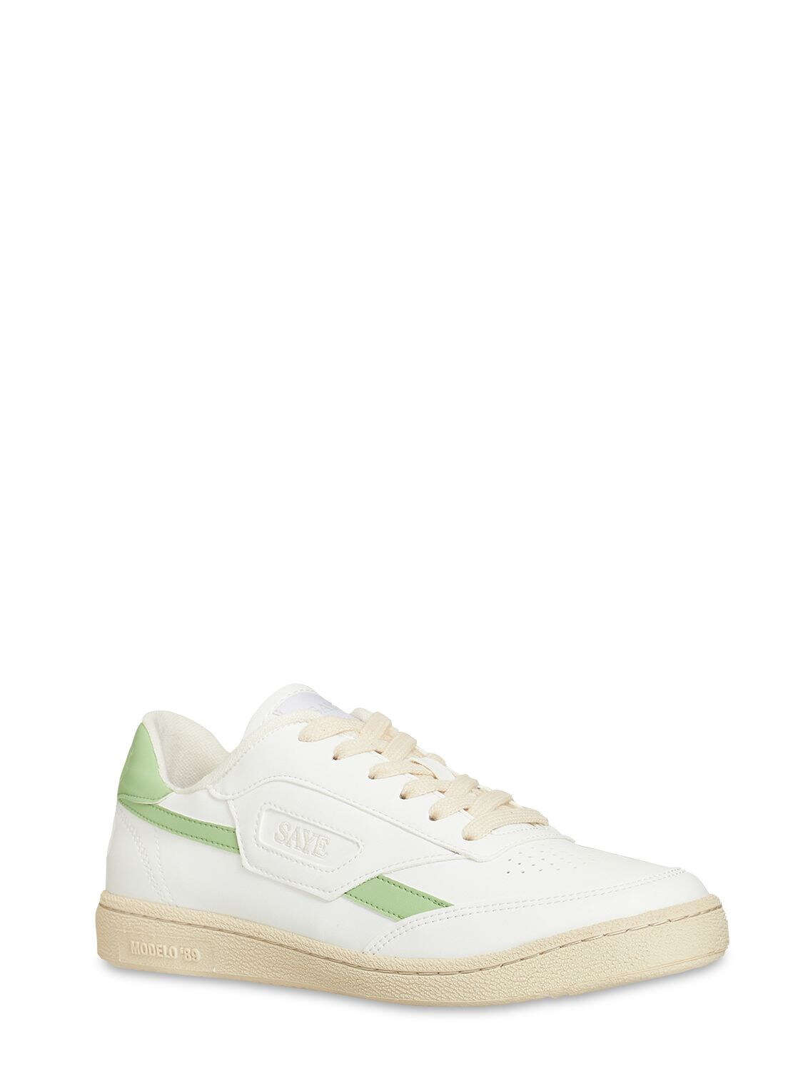 Saye Modelo '89 Sneakers In White,green | ModeSens