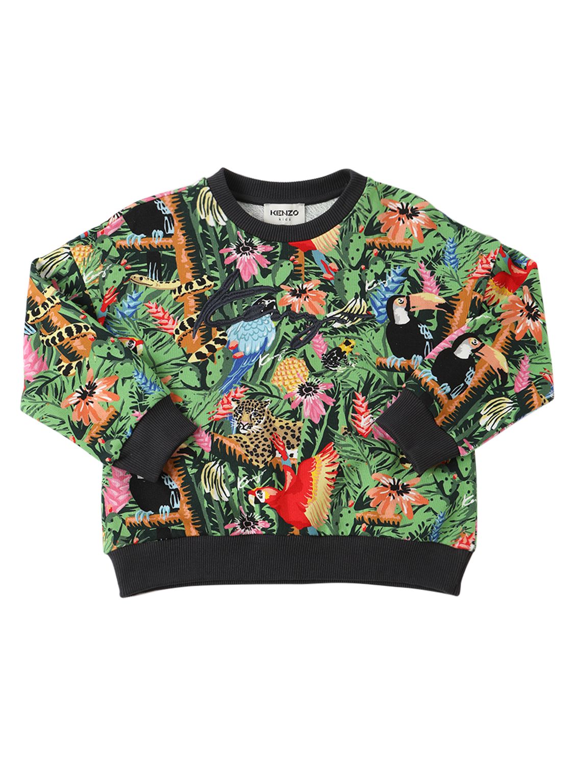 kenzo all over print sweatshirt