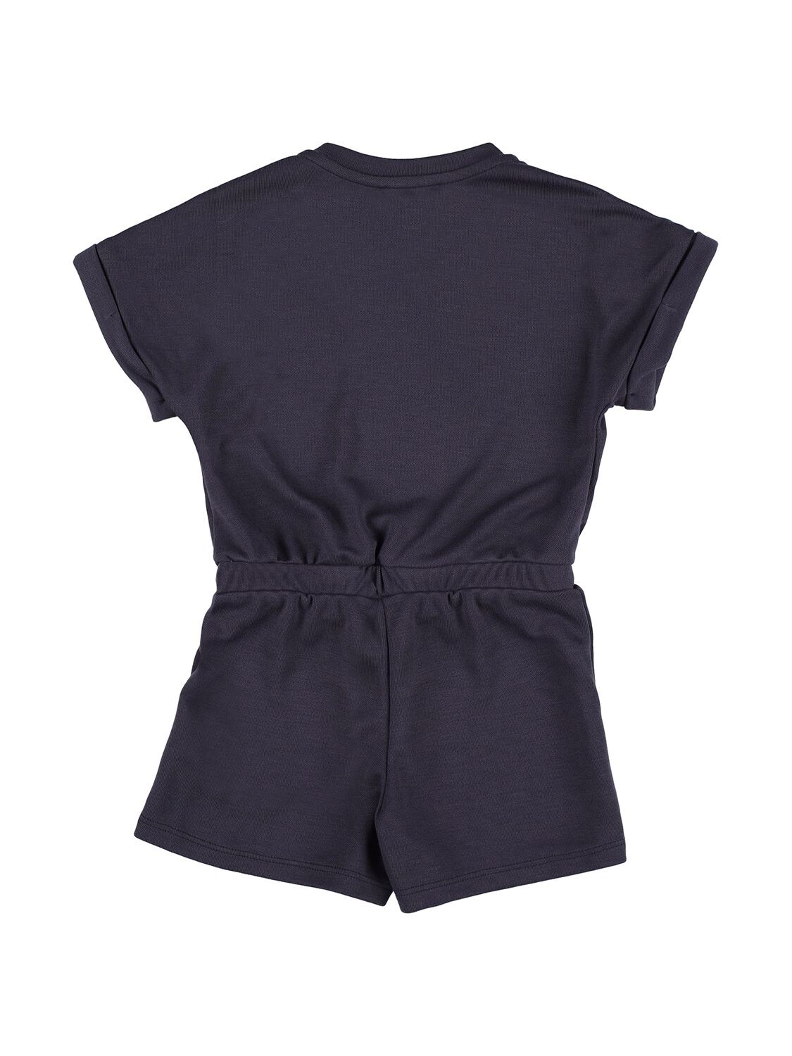 Kenzo Tiger Print Lyocell Blend Playsuit In Navy
