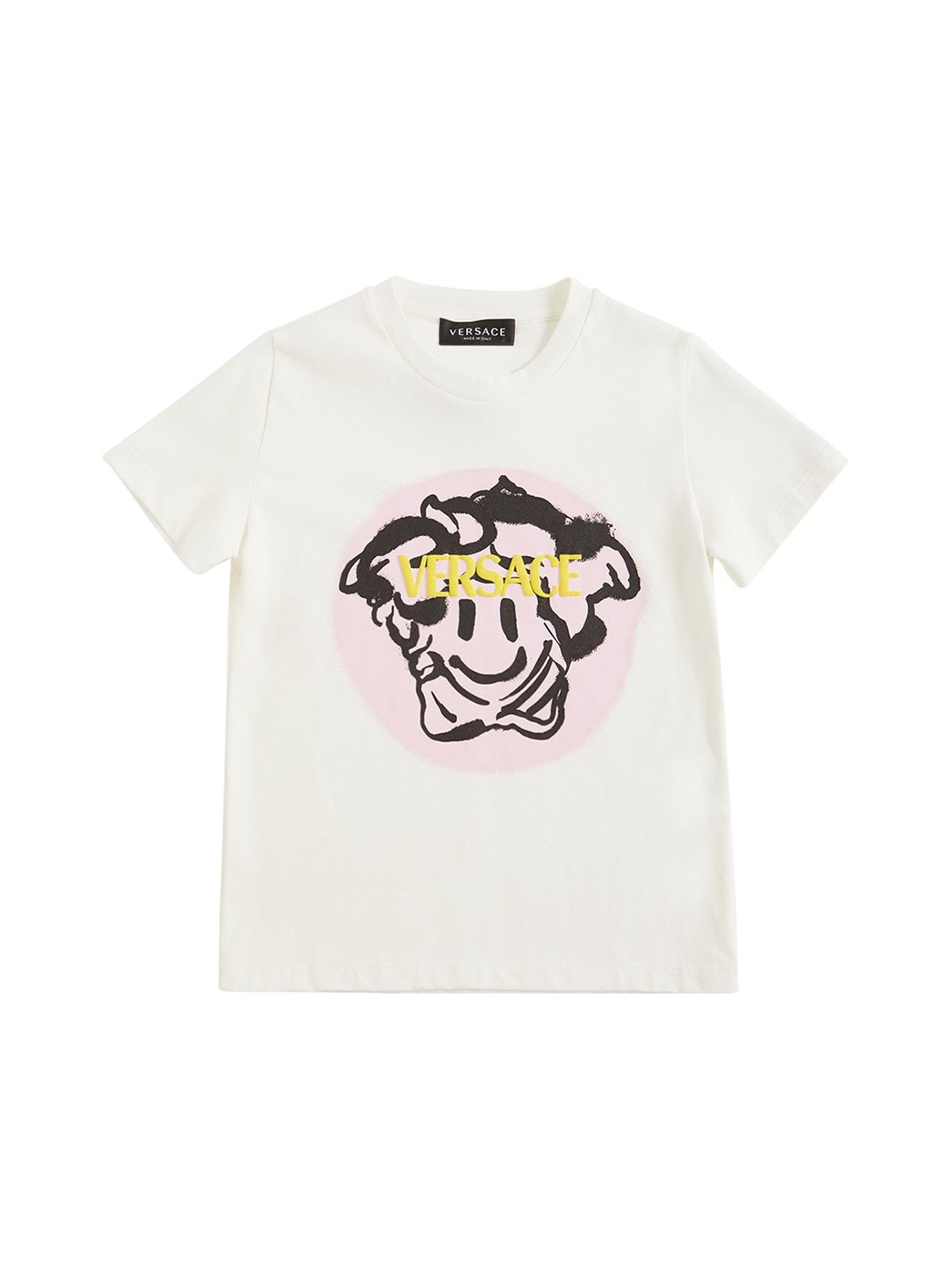 Medusa Logo Print Jersey T-shirt